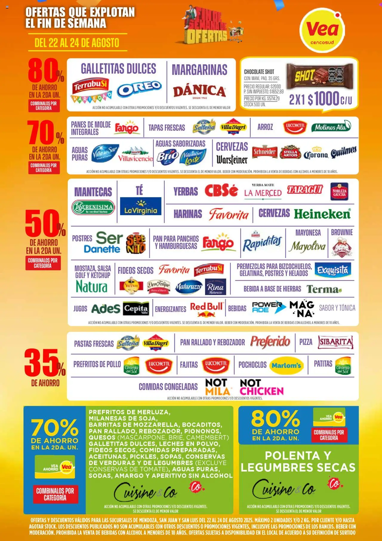 Vea ofertas - Mendoza │ válido desde el 22.08.2025 | Página: 3 | Productos: Molde, Chocolate, Arroz, Pan rallado