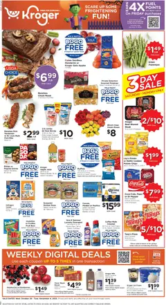 Preview of Kroger weekly ads valid from 29.10.2025