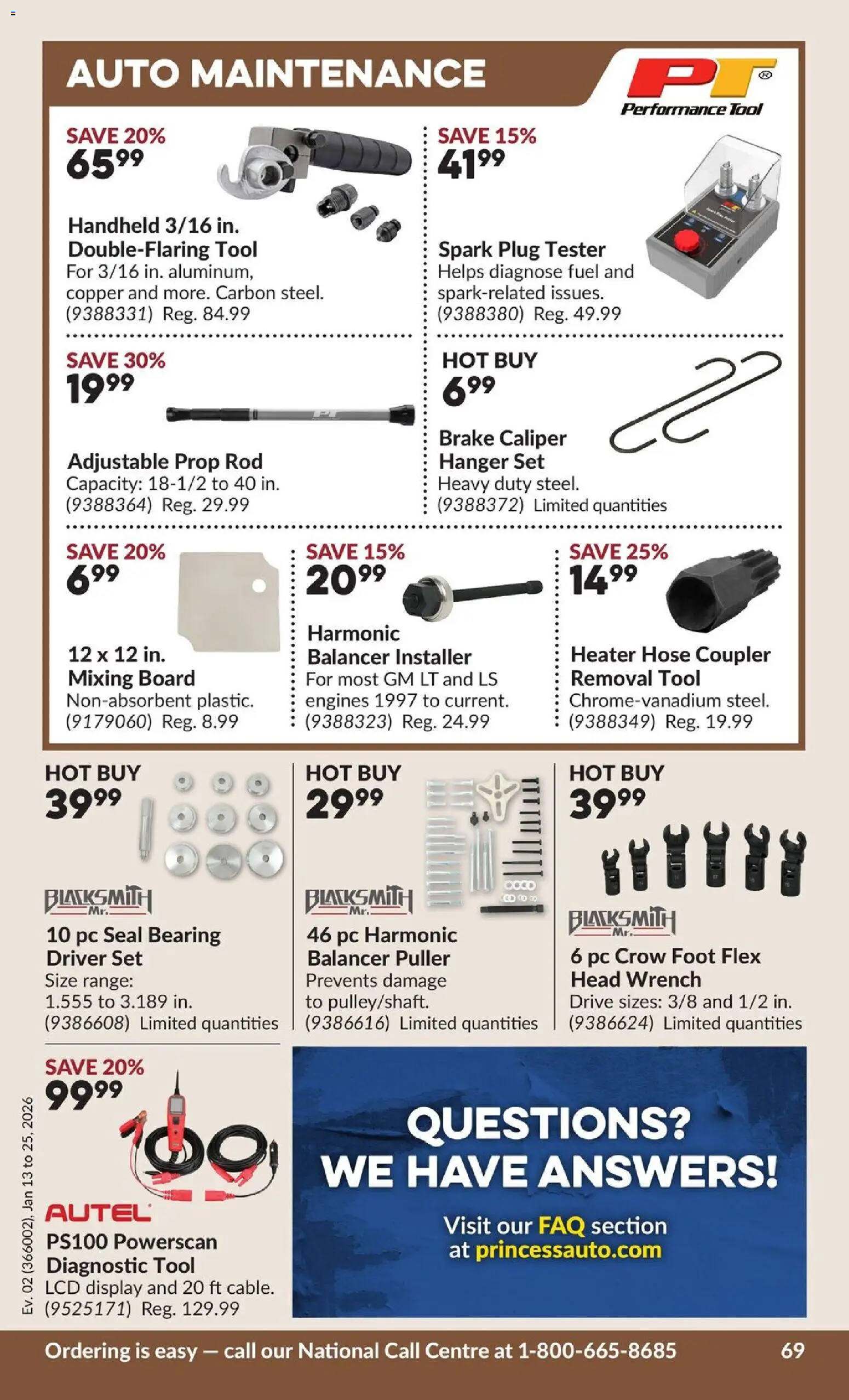 Princess Auto flyer valid from 13.01.2026 | Page: 75 | Products: PC