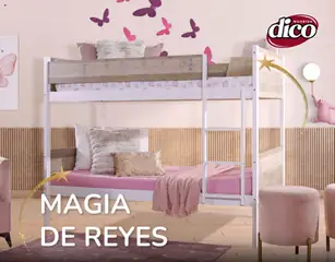 Vista previa de Muebles Dico catálogo Magia de Reyes, nuevo folleto de la tienda, válido en México a partir del 06.01.2026