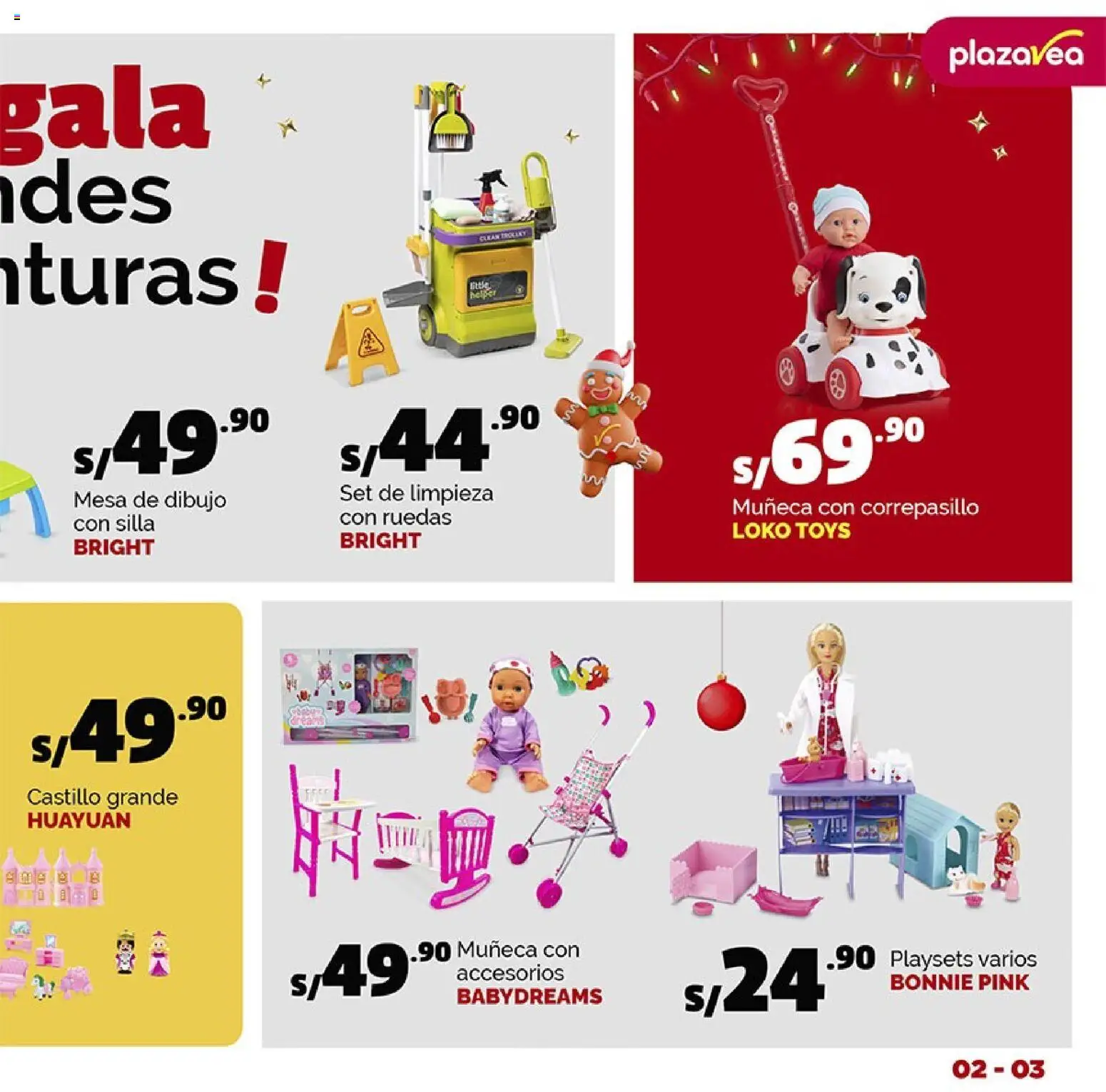 Catálogo Plaza Vea válido desde 18.12.2025 | Página: 3 | Productos: Mesa, Silla