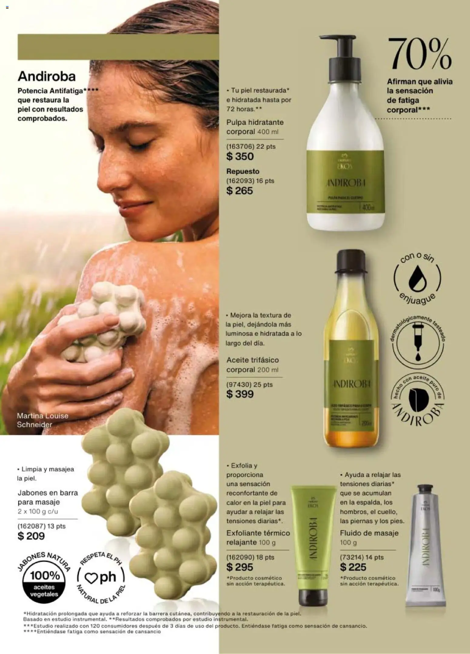 Nuevas ofertas de Natura válidas en toda la República Mexicana desde el 10.01.2026. ¡Encuentra las mejores ofertas en Natura campaña 2 2026! | Página: 127 | Productos: Aceite, Barra