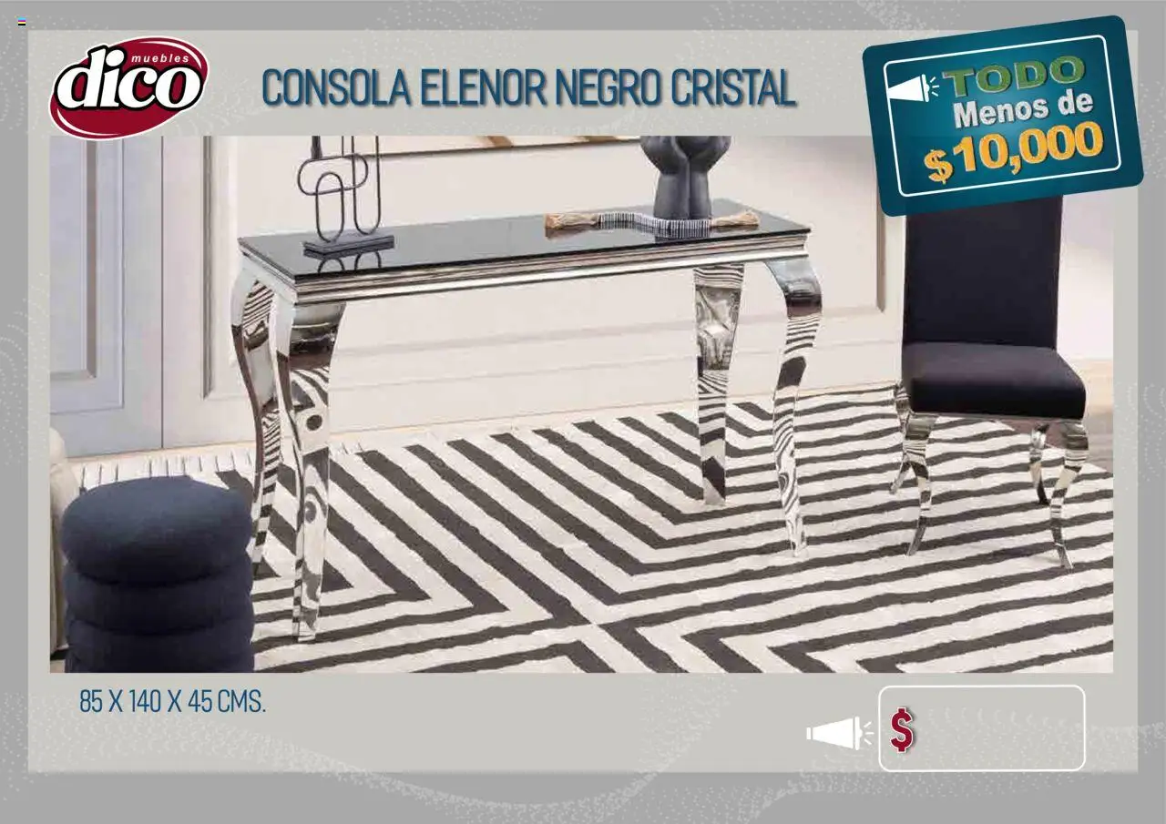 Nuevas ofertas de Muebles Dico válidas en toda la República Mexicana desde el 25.09.2025. ¡Encuentra las mejores ofertas en Muebles Dico - Catálogo TODO menos de 10000! | Página: 46