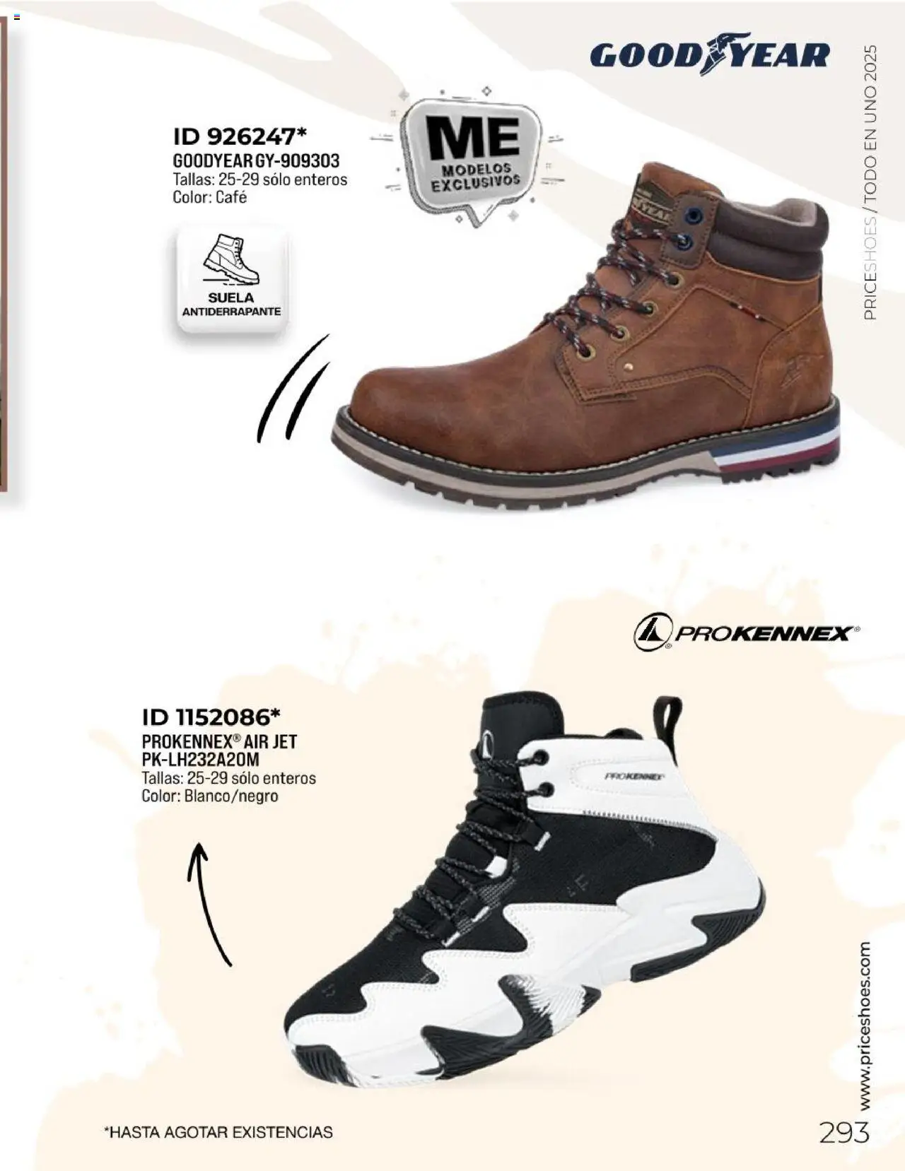 Nuevas ofertas de Price Shoes válidas en toda la República Mexicana desde el 05.05.2025. ¡Encuentra las mejores ofertas en Price Shoes catálogo Todo En 1 2025! | Página: 291 | Productos: Café