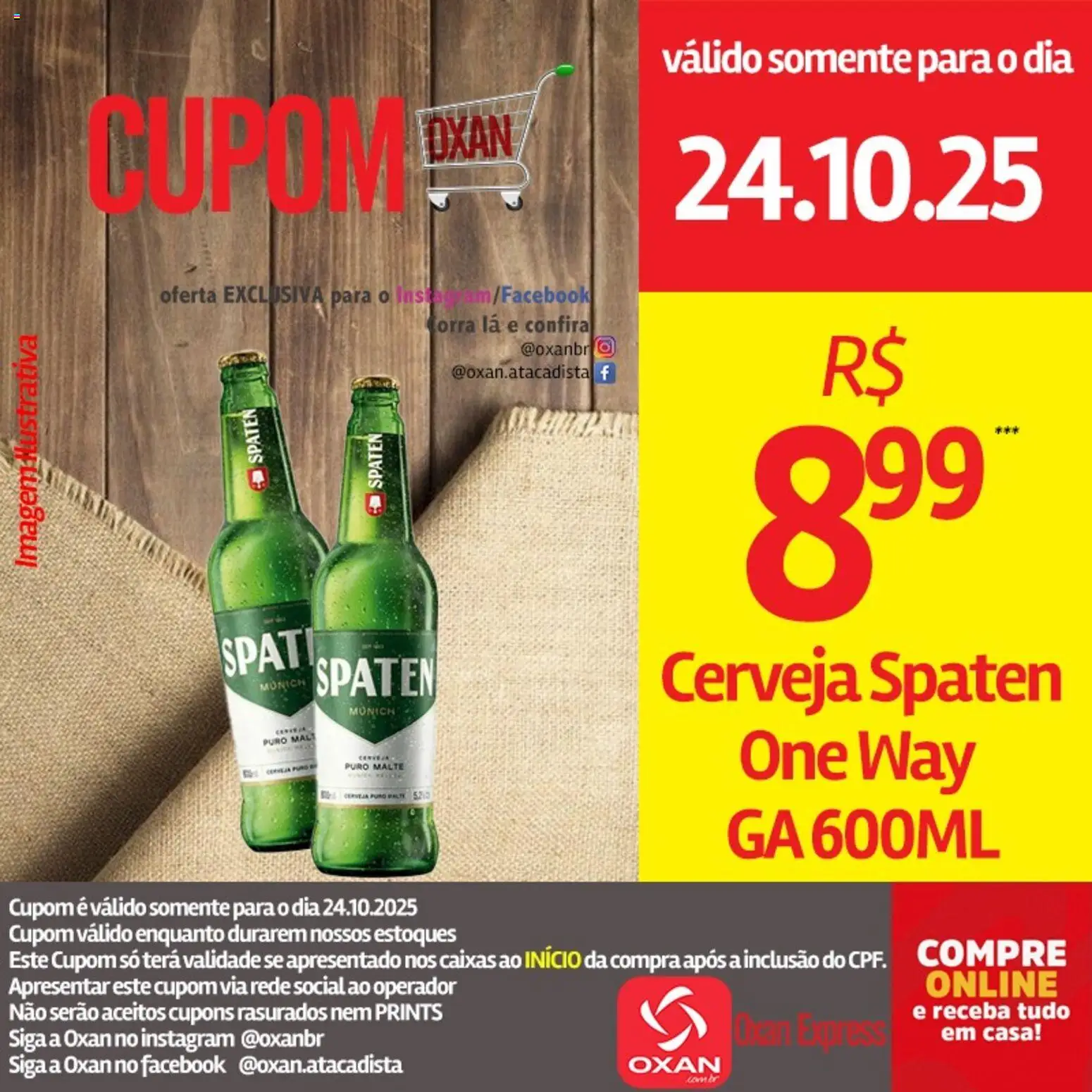 Oxan Atacadista Folheto - válido de 24.10.2025 | Página: 13 | Produtos: Cerveja