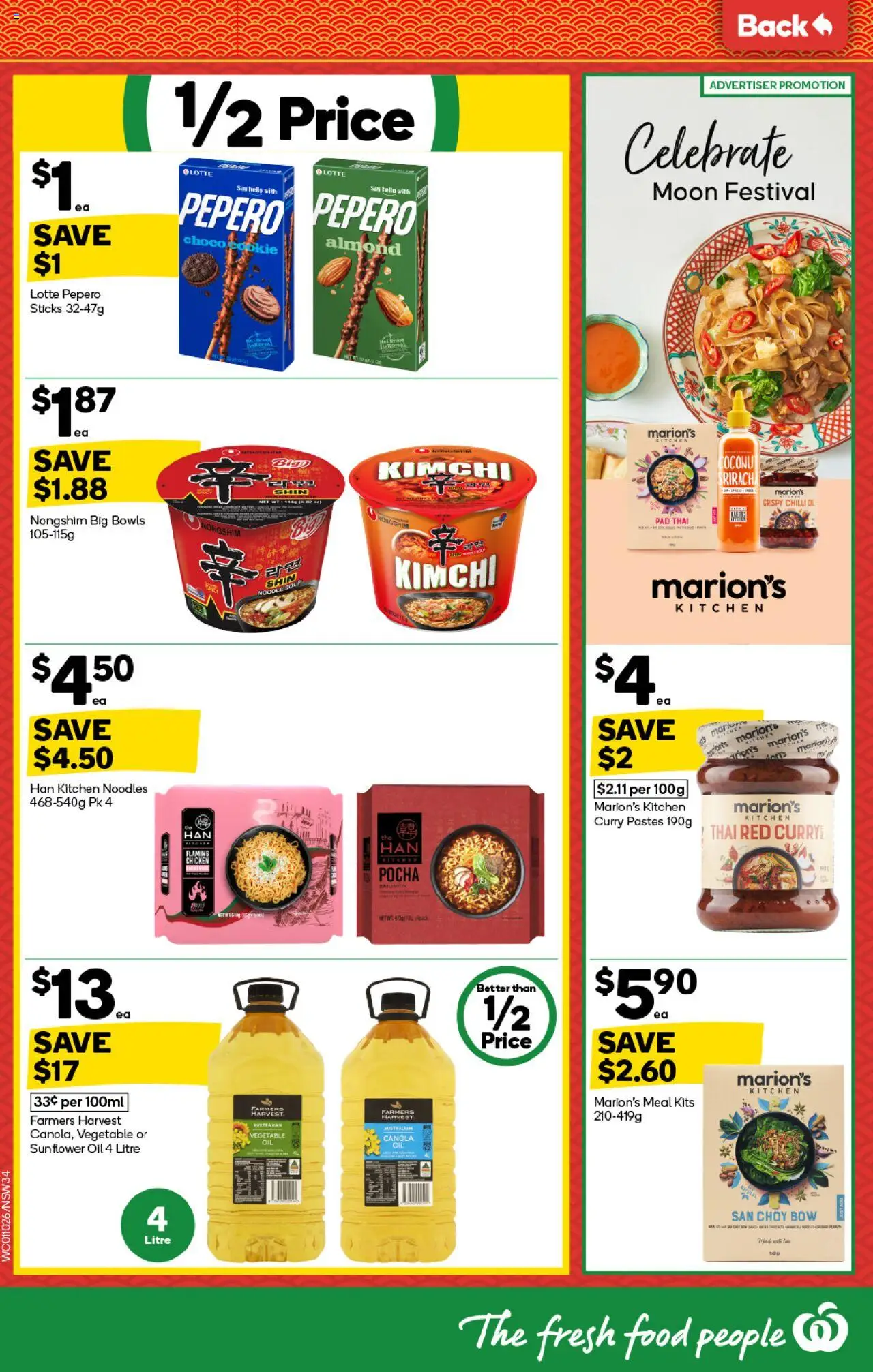 Woolworths catalogue - valid from 01.10.2025 | Page: 32 | Products: Curry, Kits, Chicken, Noodles