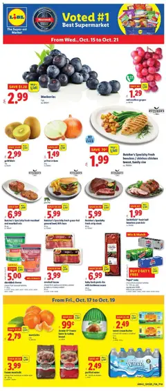 Preview of Lidl weekly ads valid from 15.10.2025