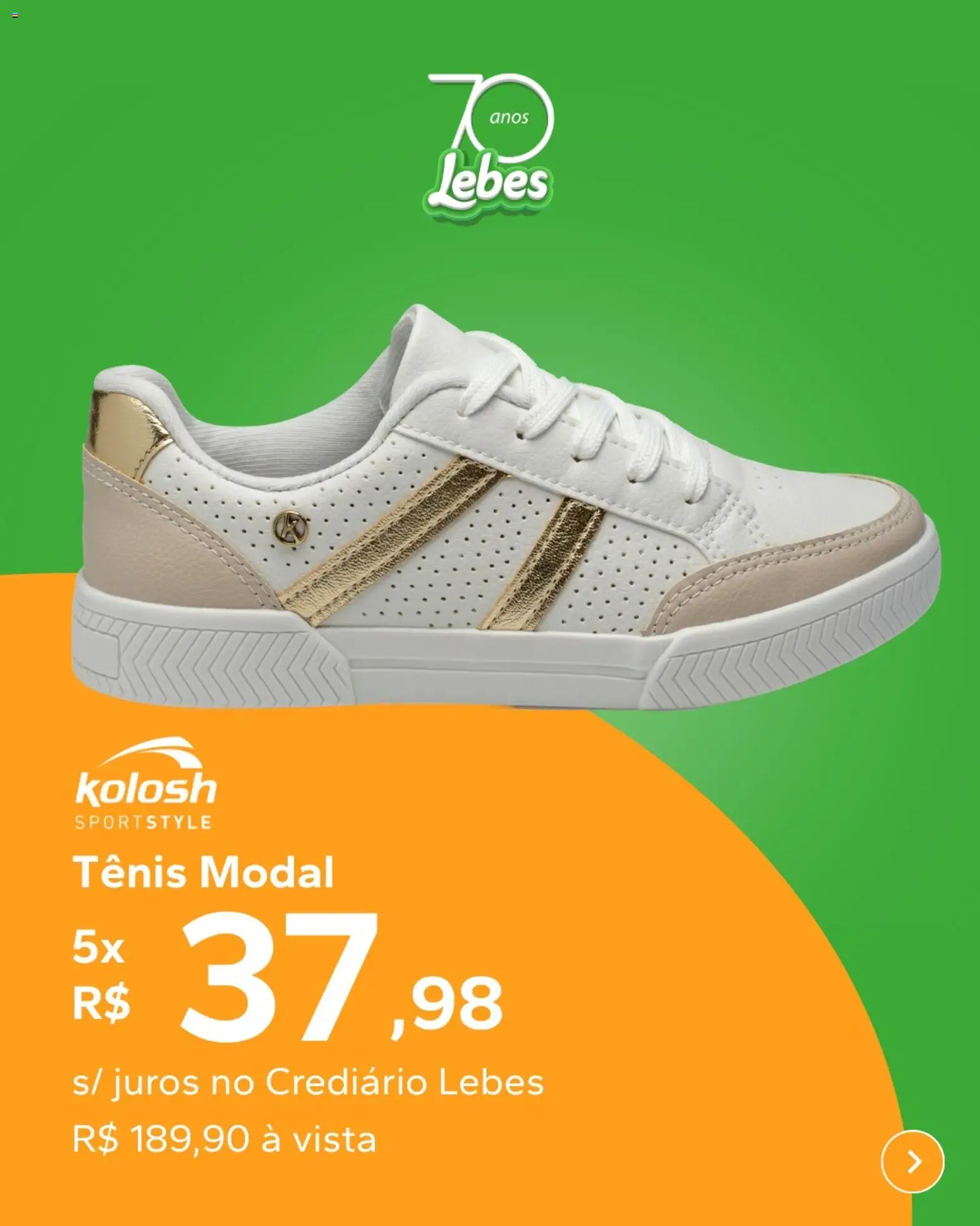 Lebes Folheto - válido de 08.04.2026 | Página: 4 | Produtos: Tênis