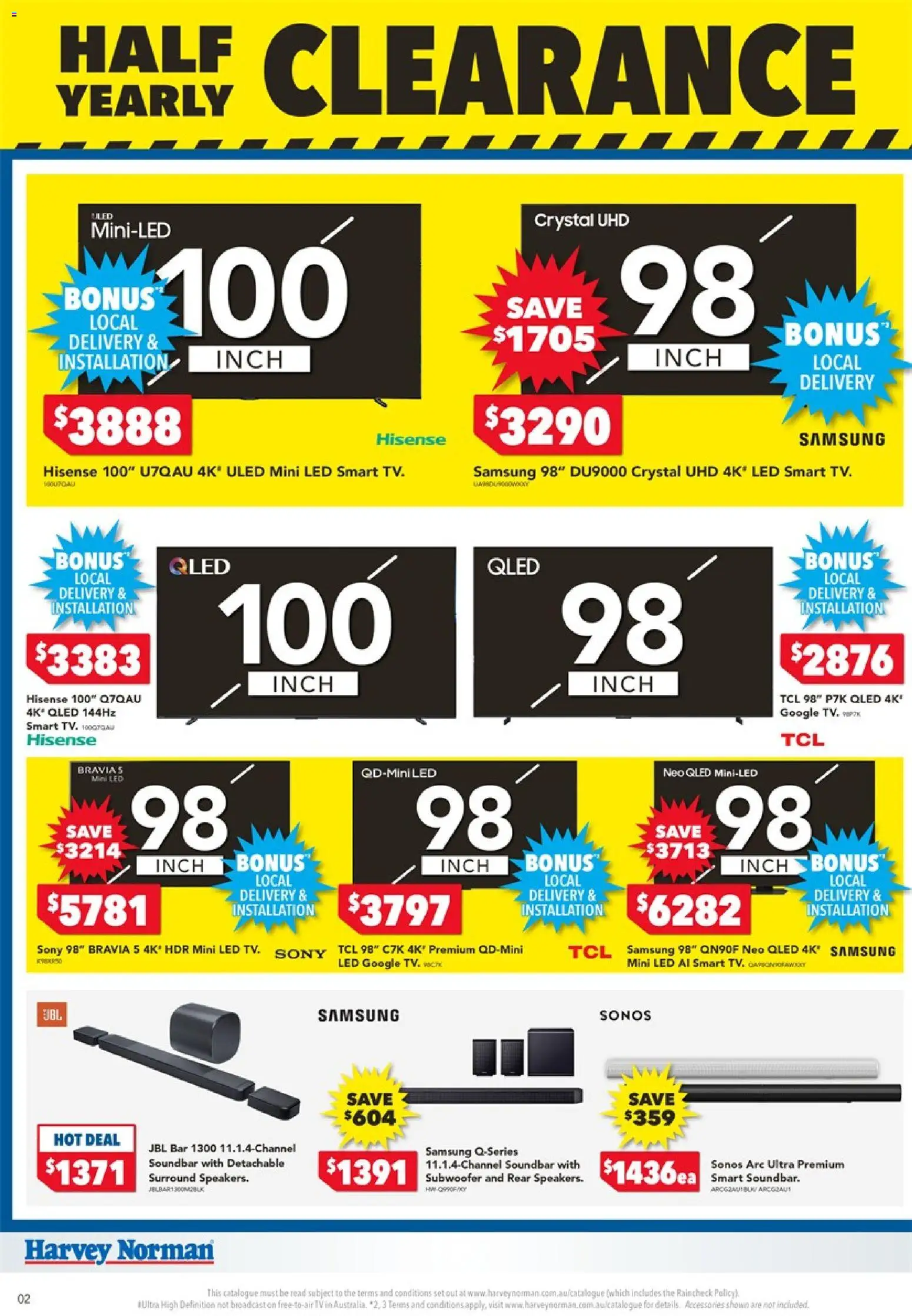 Harvey Norman catalogue - valid from 24.12.2025 | Page: 2 | Products: Accessories, Tv