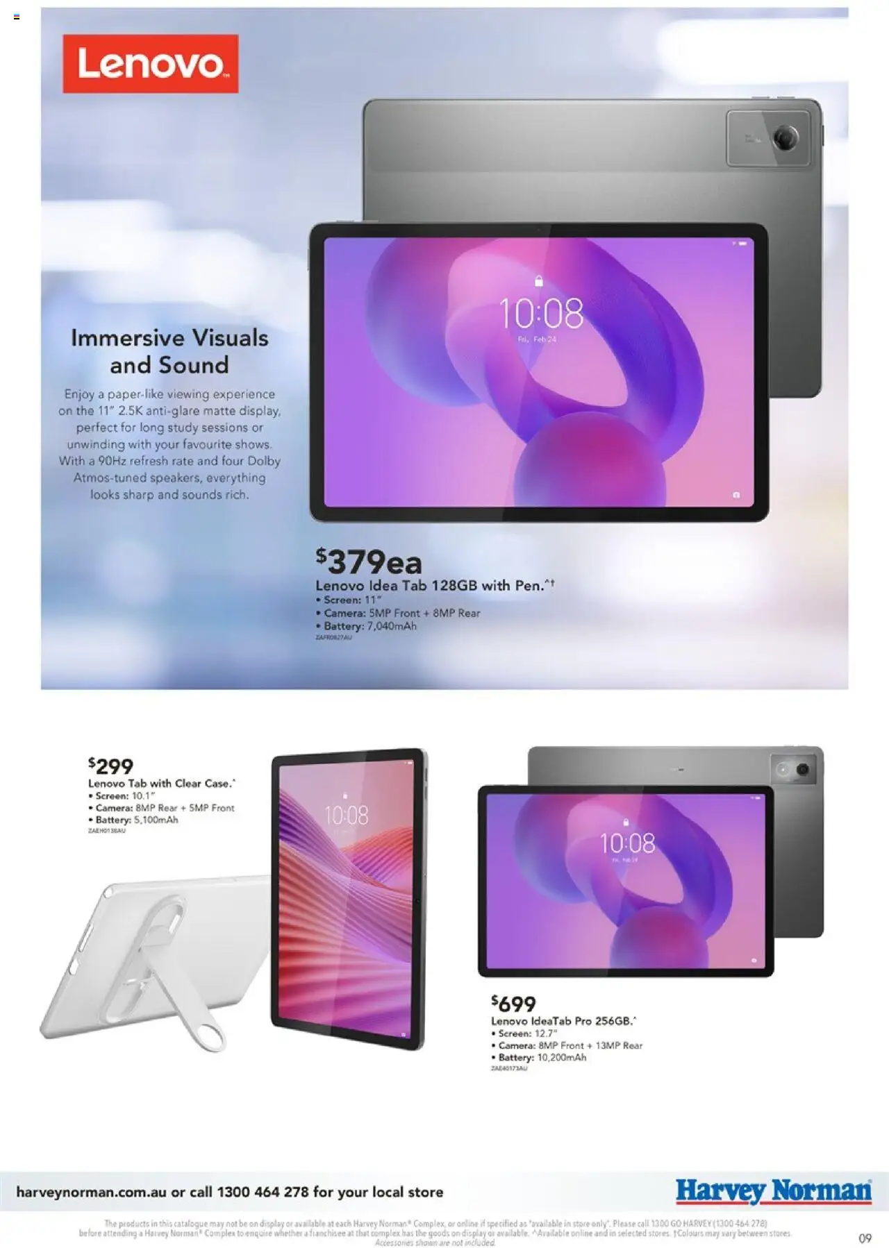 Harvey Norman catalogue - valid from 14.08.2025 | Page: 9 | Products: Battery, Camera, Screen
