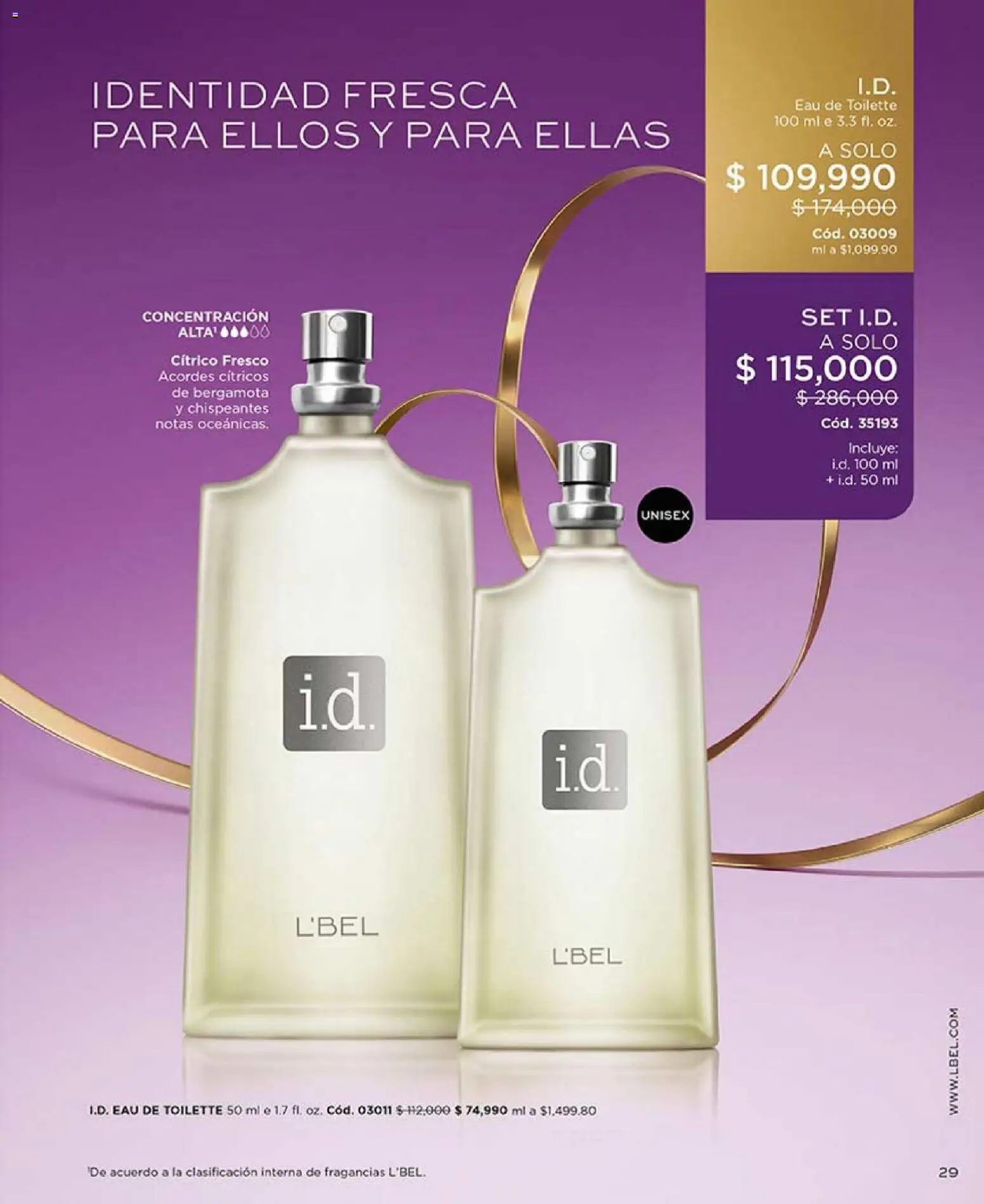 L'Bel revista - valida desde el 01.03.2026 | Página: 29 | Productos: Eau de toilette