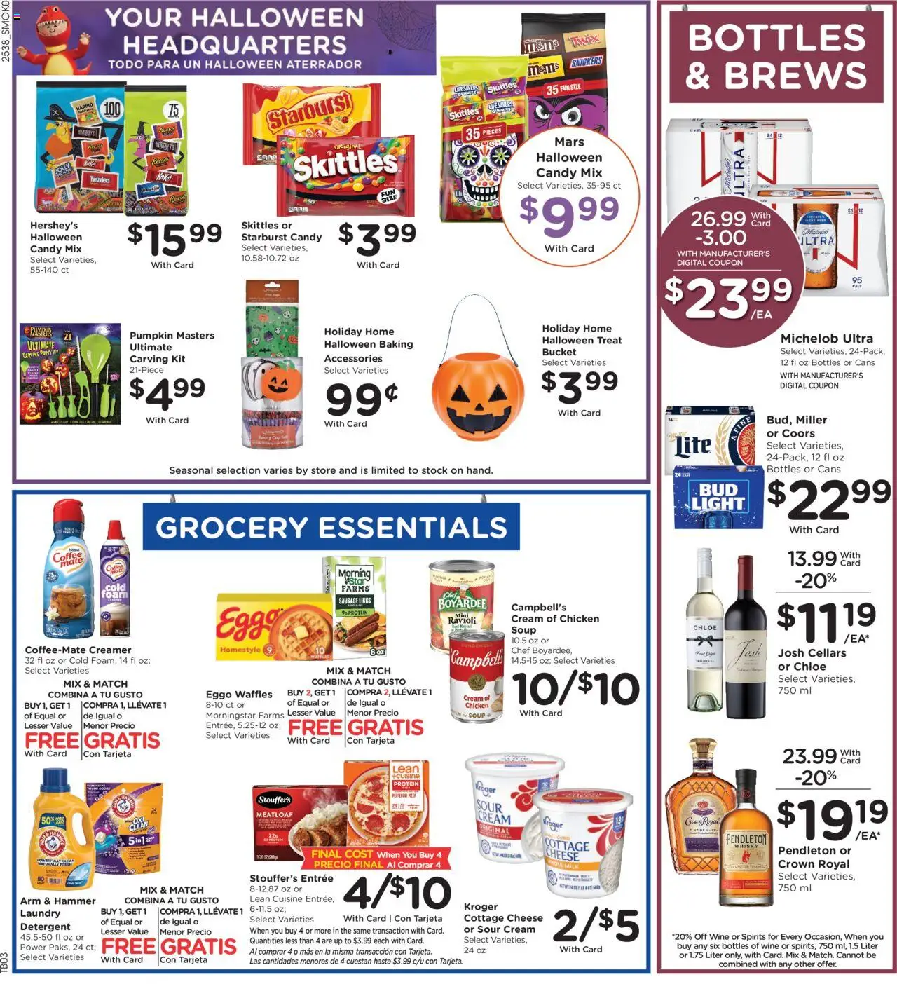 Smith's Weekly Ad - WY - valid from 22.10.2025 | Page: 7 | Products: Milk, Coffee, Detergent, Cream