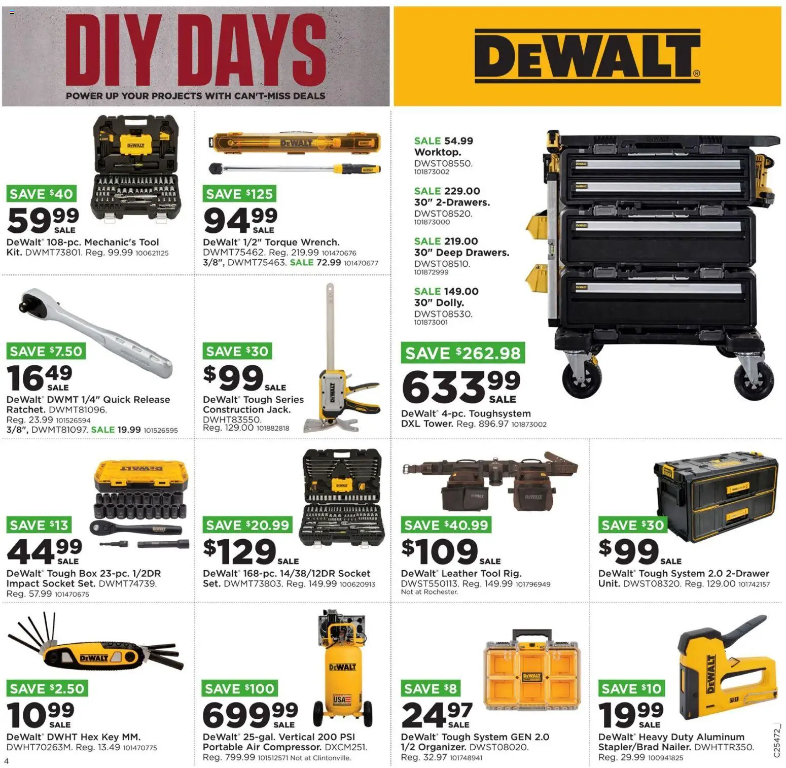 Mills Fleet Farm DIY Days - valid from 20.11.2025 | Page: 4 | Products: Socket, Box
