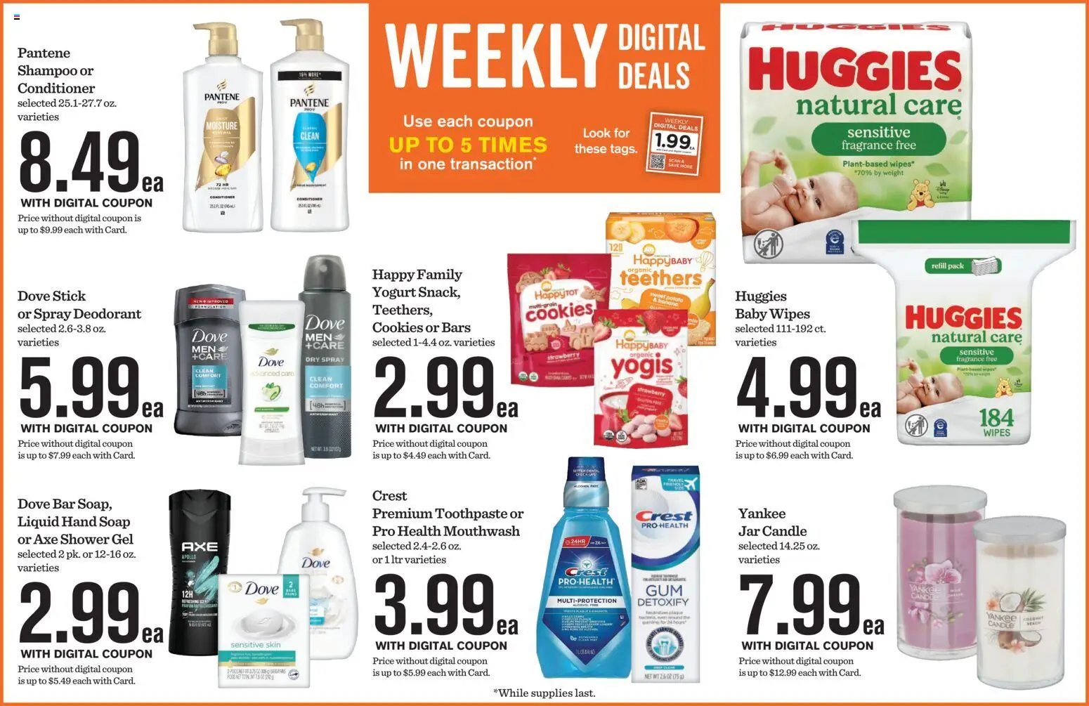 Mariano's Weekly Ad - valid from 14.01.2026 | Page: 4 | Products: Yogurt, Soap, Deodorant, Toothpaste