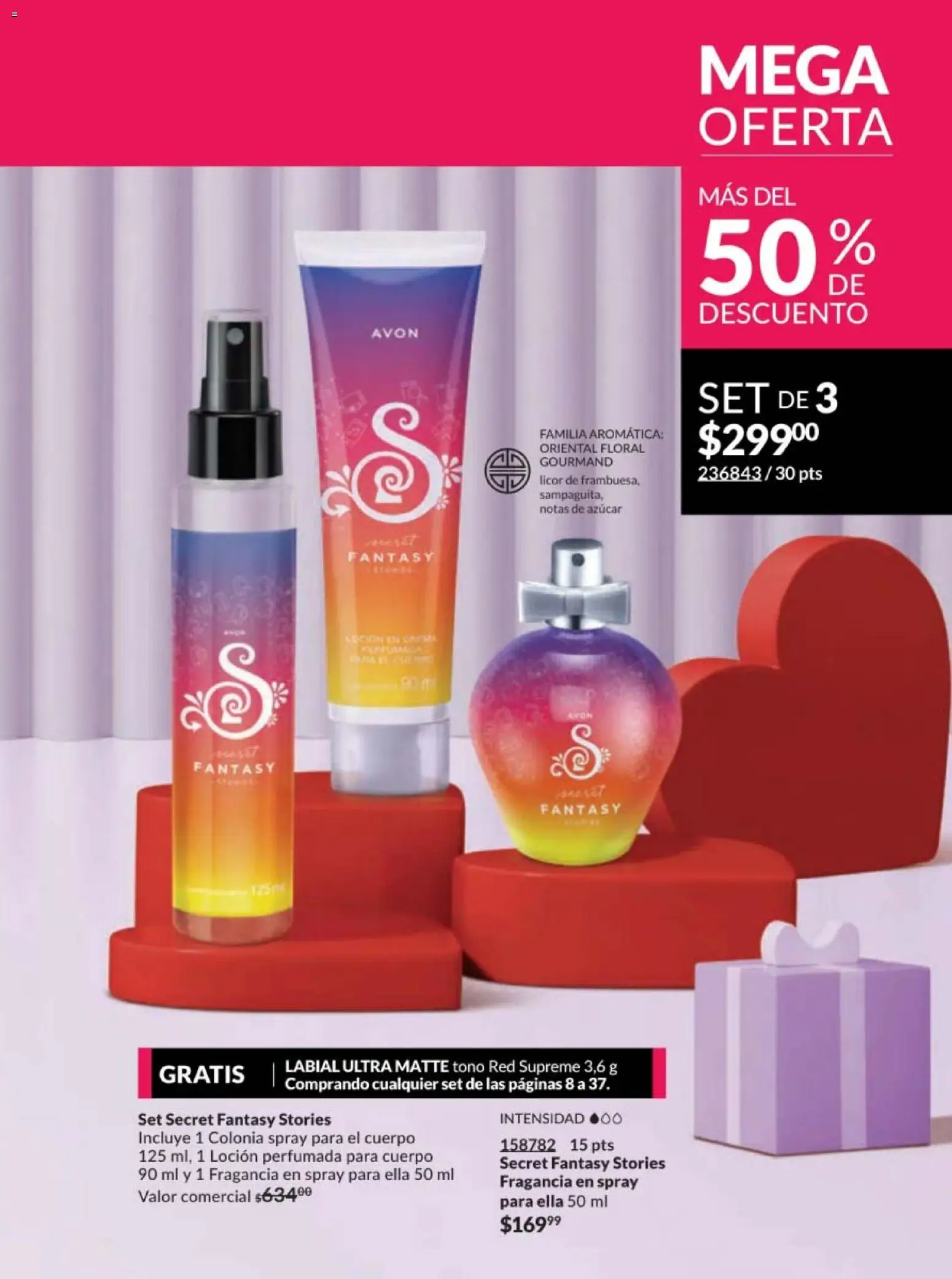 Nuevas ofertas de AVON válidas en toda la República Mexicana desde el 10.01.2026. ¡Encuentra las mejores ofertas en AVON campaña 2 2026! | Página: 31 | Productos: Azúcar, Loción, Fragancia