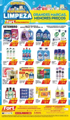 Fort Atacadista - Ofertas Perfumaria e Limpeza - Pré-Visualização do folheto da loja Fort Atacadista, válido de 08.09.2025