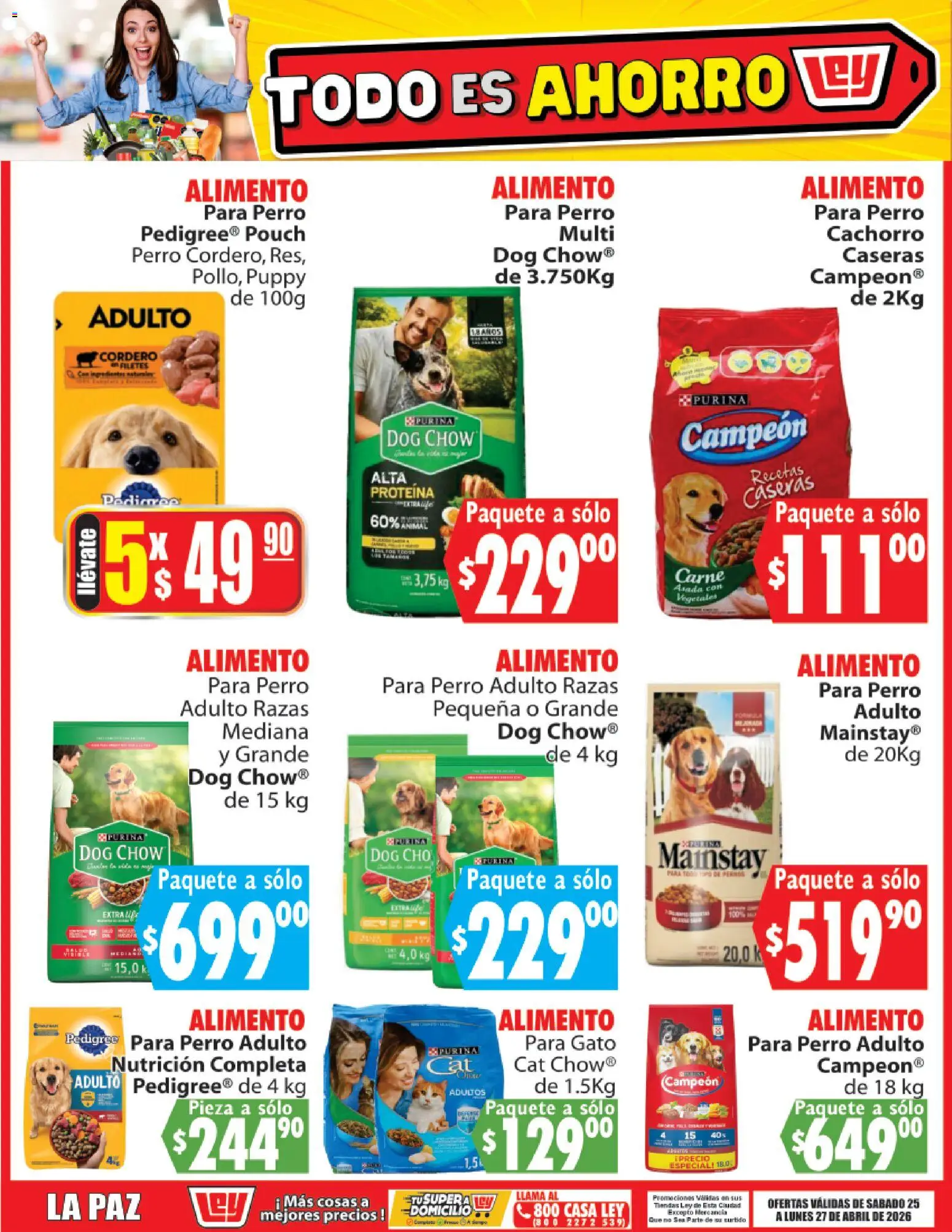 Nuevas ofertas de Casa Ley válidas en toda la República Mexicana desde el 25.04.2026. ¡Encuentra las mejores ofertas en Casa Ley folleto Todo es ahorro! | Página: 11