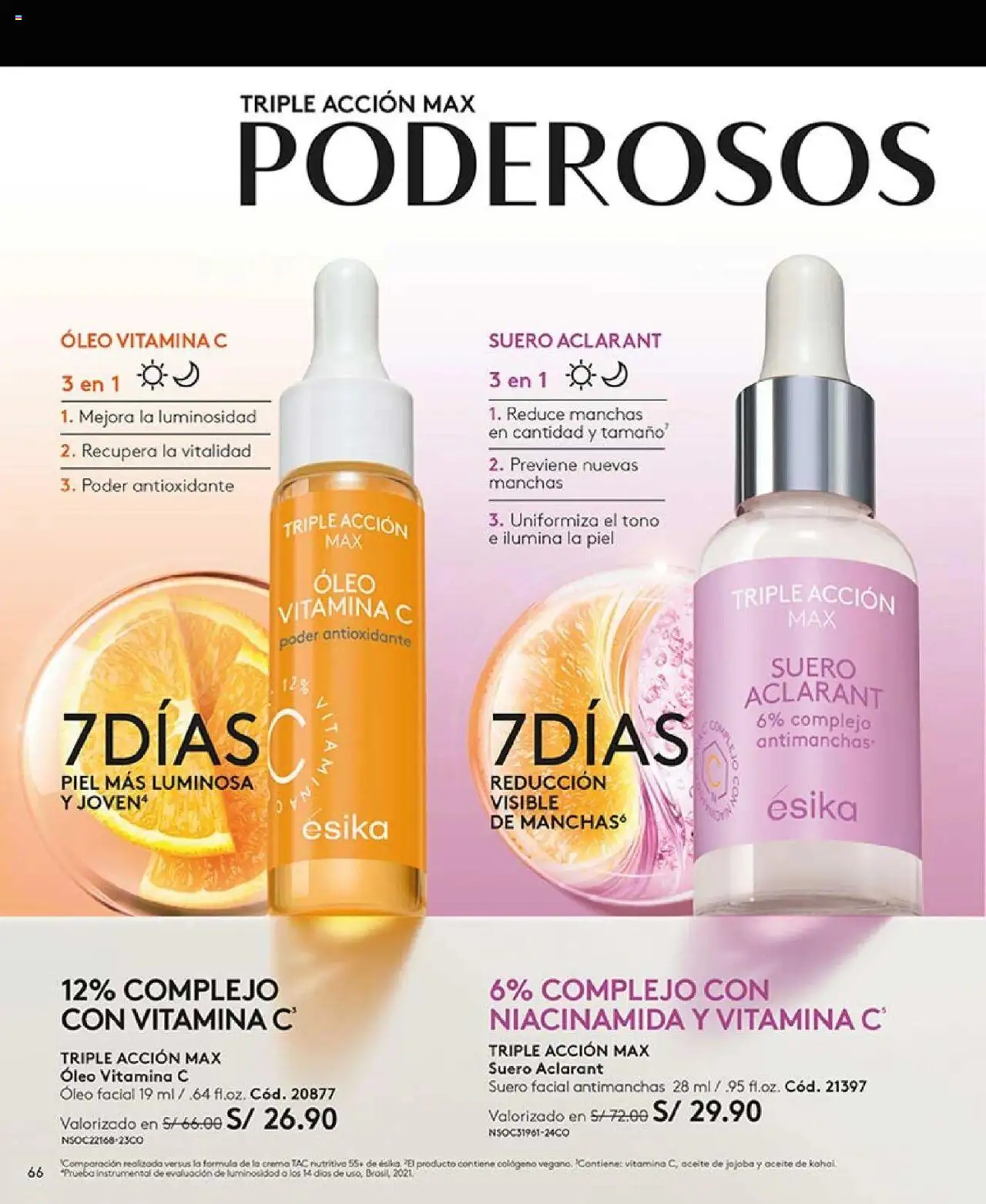 Catálogo Ésika válido desde 23.06.2025 | Página: 66 | Productos: Aceite, Crema