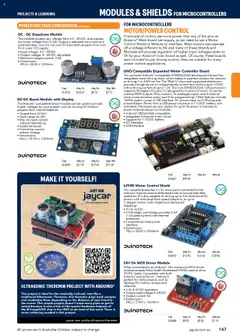 Preview of Jaycar Engineering & Scientific Catalogue 2025/2026  - valid from 09.07.2025 | Page: 147