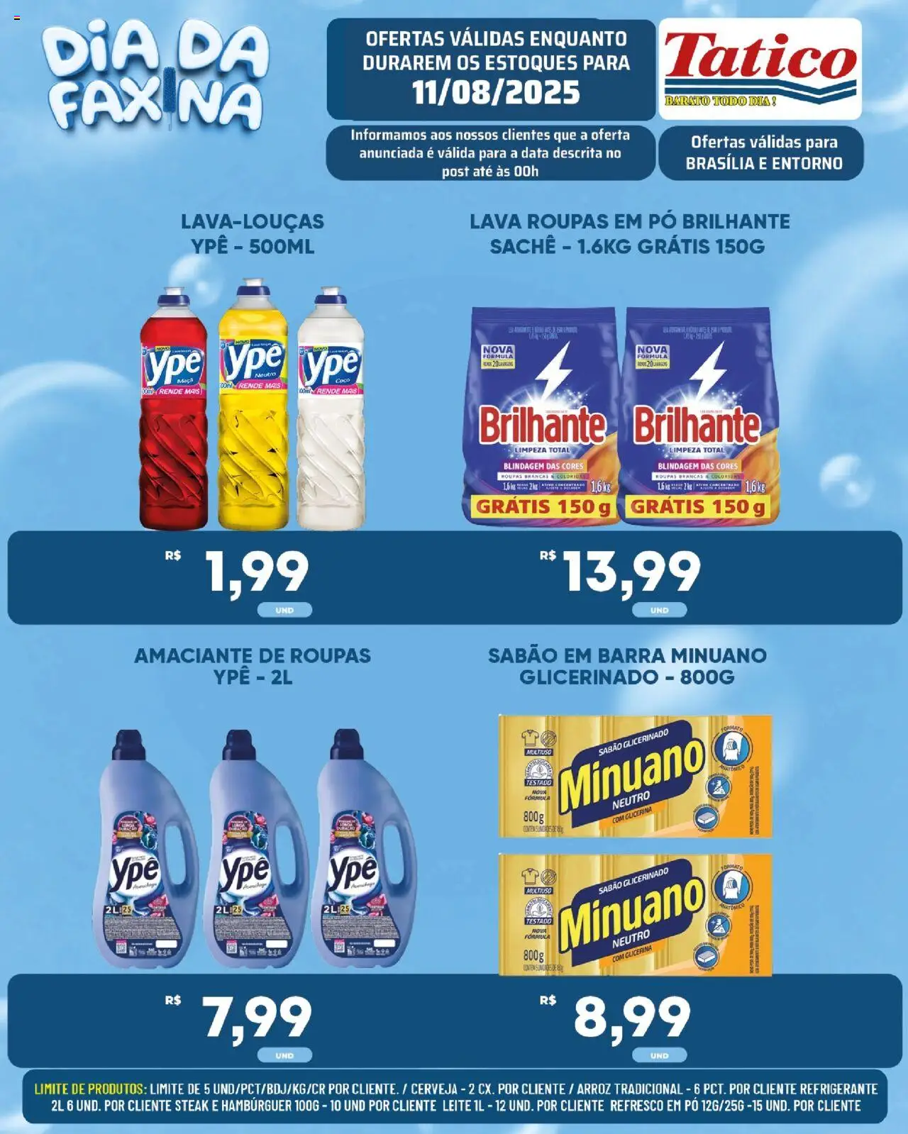 Tatico Folheto - válido de 12.08.2025 | Página: 32 | Produtos: Refresco, Cerveja, Arroz, Hambúrguer