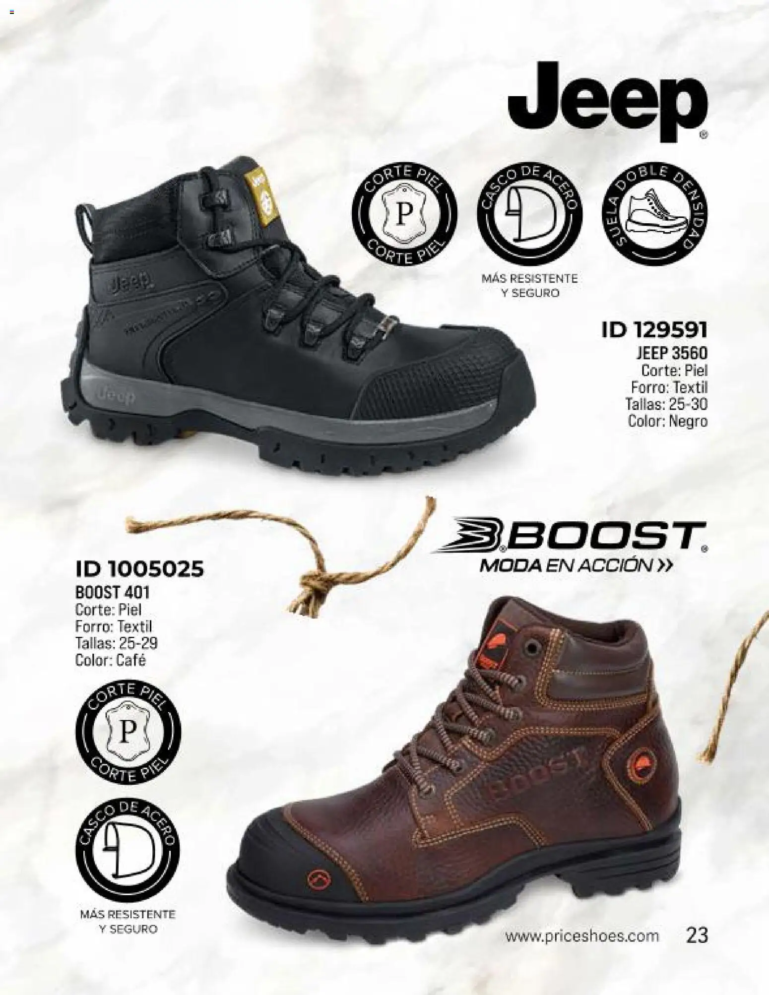 Nuevas ofertas de Price Shoes válidas en toda la República Mexicana desde el 27.11.2025. ¡Encuentra las mejores ofertas en Price Shoes catálogo Mini otoño / invierno! | Página: 23