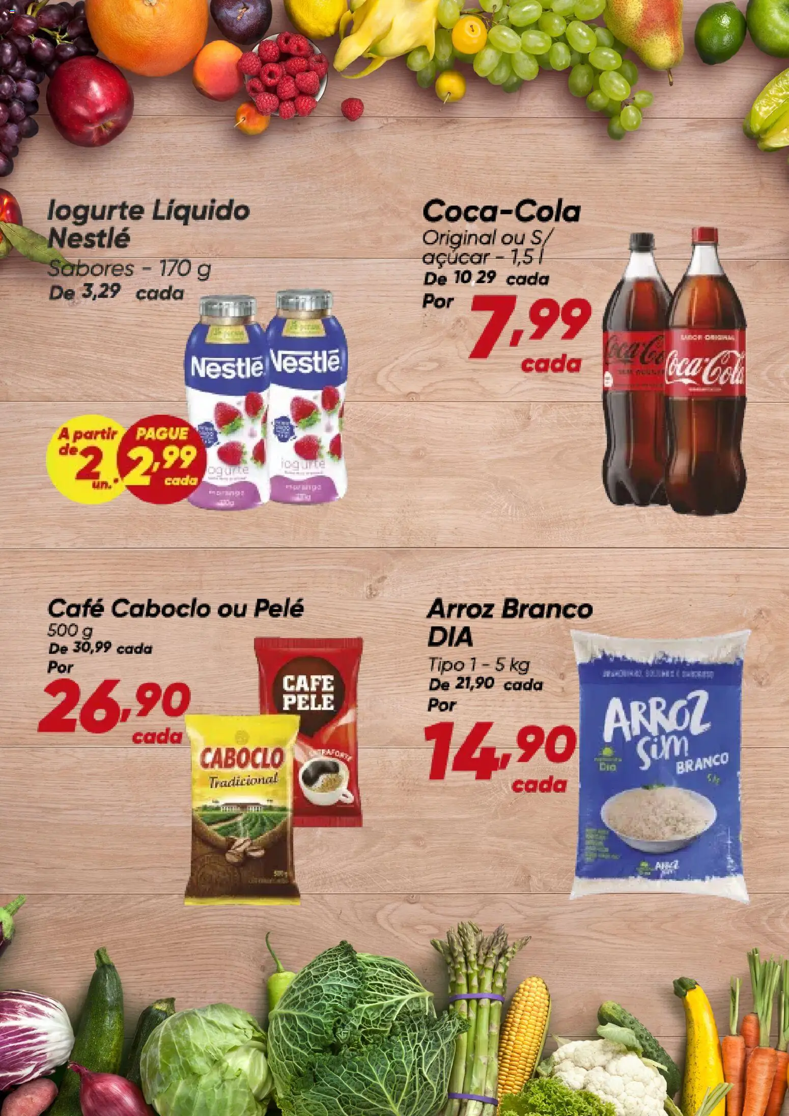 Dia Folheto - válido de 12.12.2025 | Página: 4 | Produtos: Cola, Café, Arroz, Açúcar