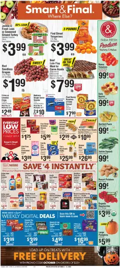 Preview of Smart & Final weekly ads valid from 08.10.2025 | Page: 1