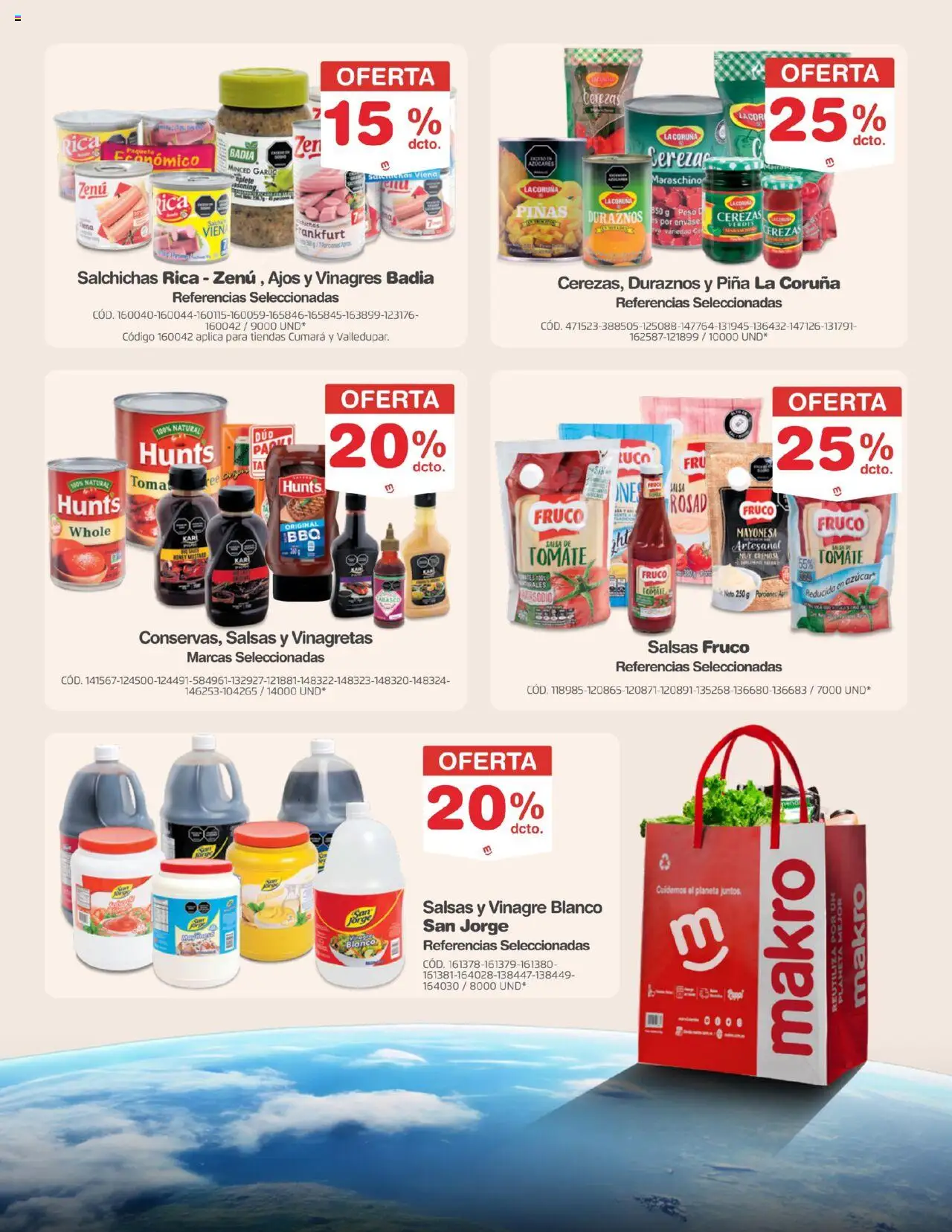 Makro revista - valida desde el 19.09.2025 | Página: 17 | Productos: Piña, Bototo, Mayonesa, Vinagre