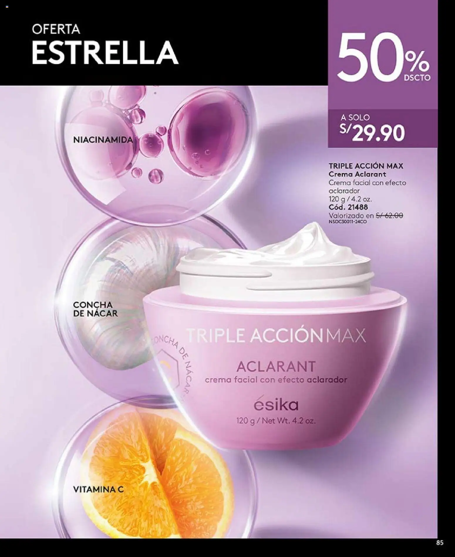 Catálogo Ésika válido desde 17.01.2026 | Página: 85 | Productos: Crema