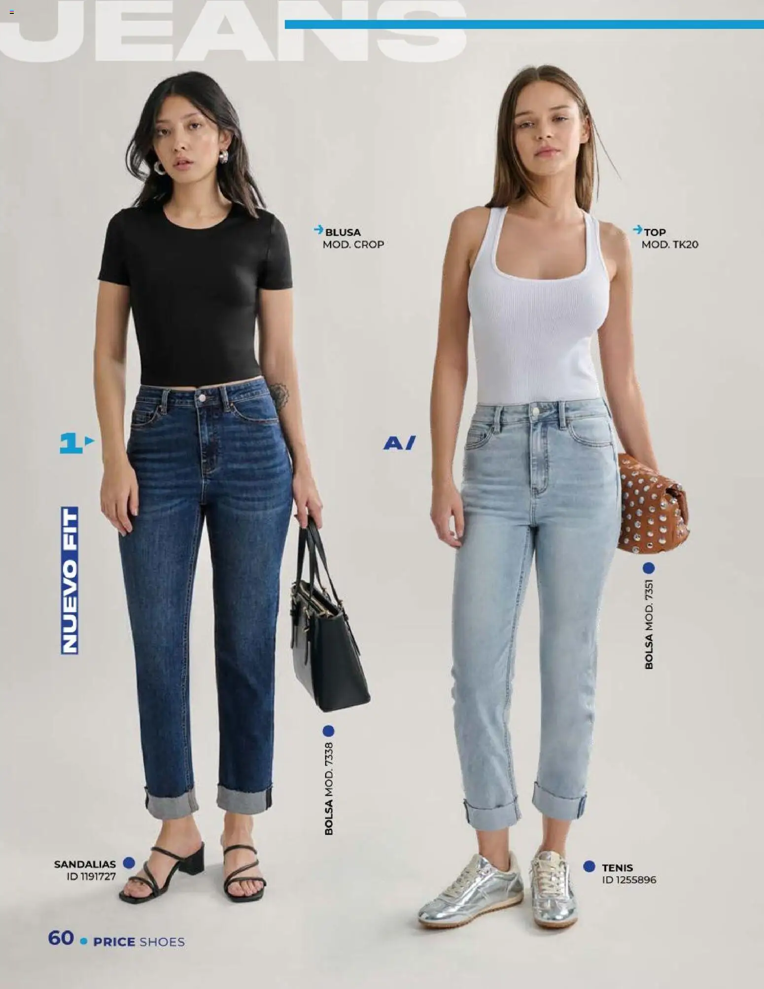 Nuevas ofertas de Price Shoes válidas en toda la República Mexicana desde el 05.02.2026. ¡Encuentra las mejores ofertas en Price Shoes catálogo Jeans! | Página: 60