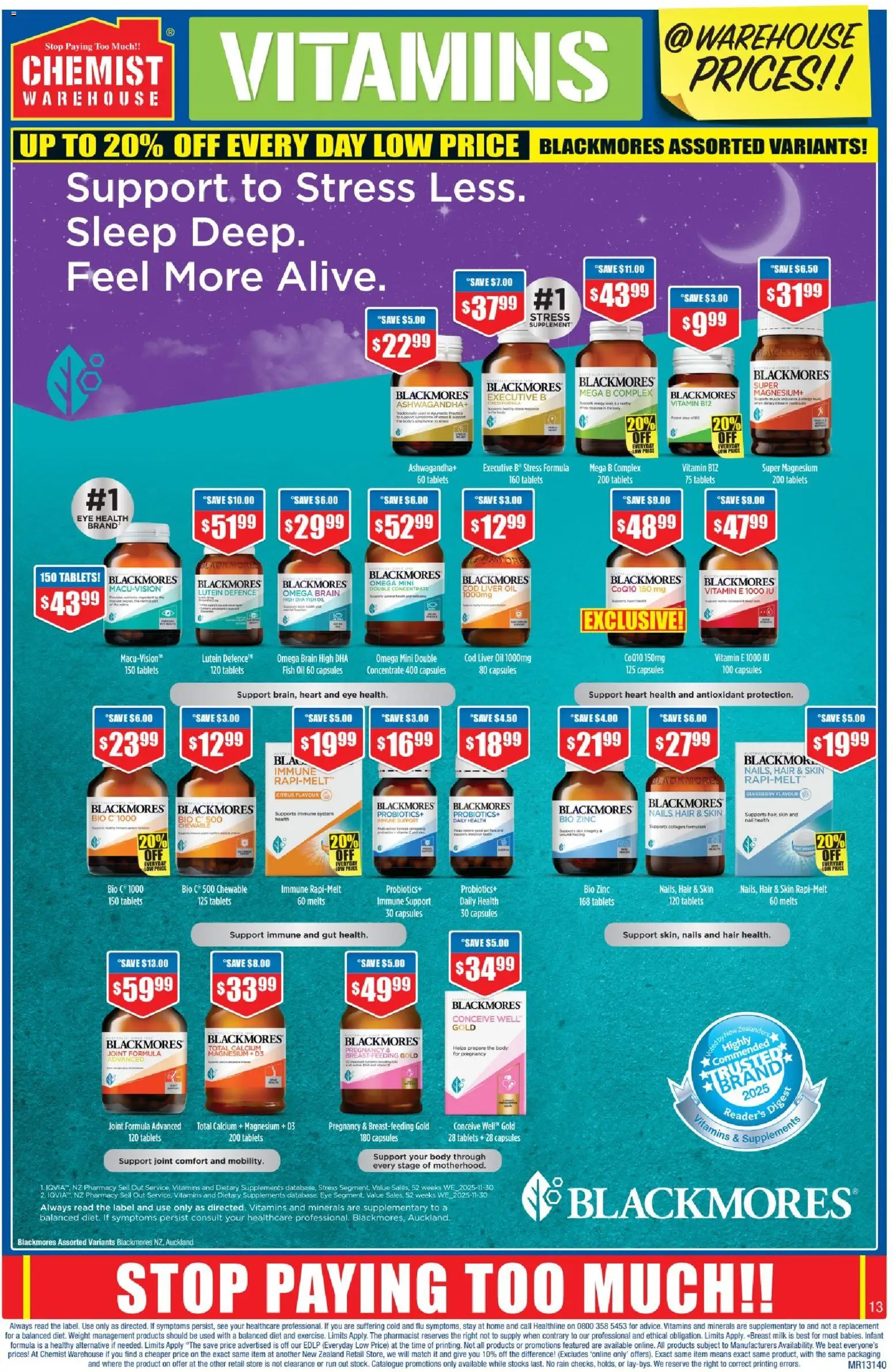 Chemist Warehouse catalogue from 23.04.2026 | Page: 13