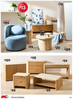 Preview of Kmart  Catalogue  - valid from 29.01.2026 | Page: 20 | Products: Chair, Mirror, Lamp