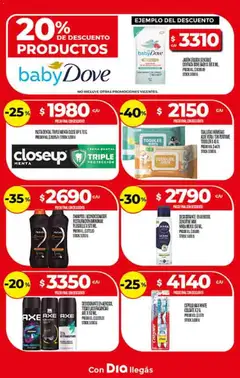 Vista previa Dia - Ofertas válido desde el 26.12.2025 | Página: 23 | Productos: Cepillo, Desodorante, Pasta, Crema