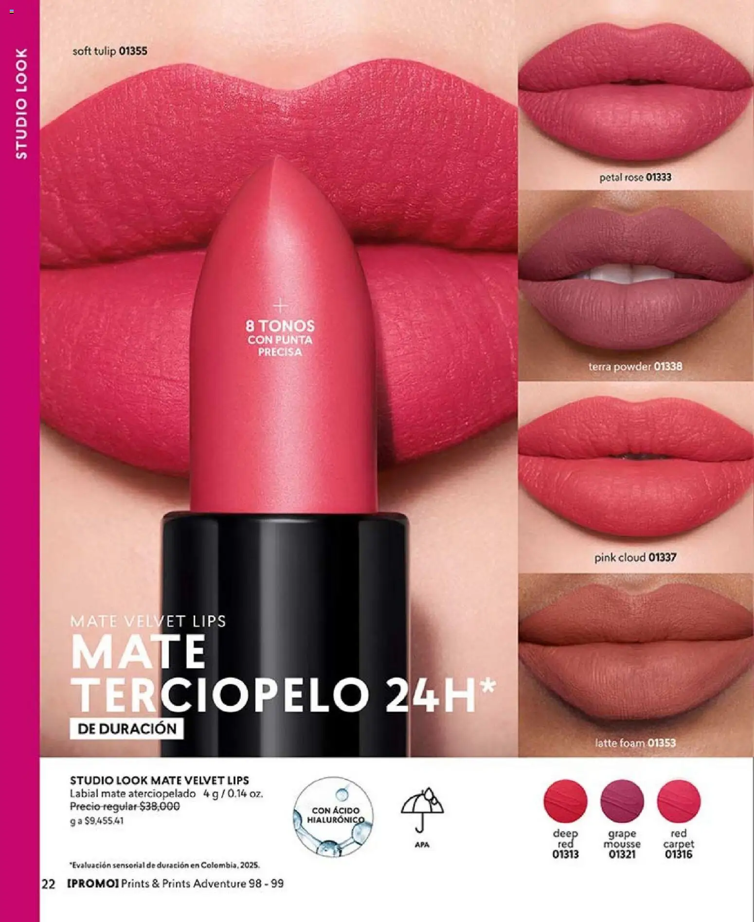 CyZone revista - valida desde el 01.02.2026 | Página: 22 | Productos: Mousse