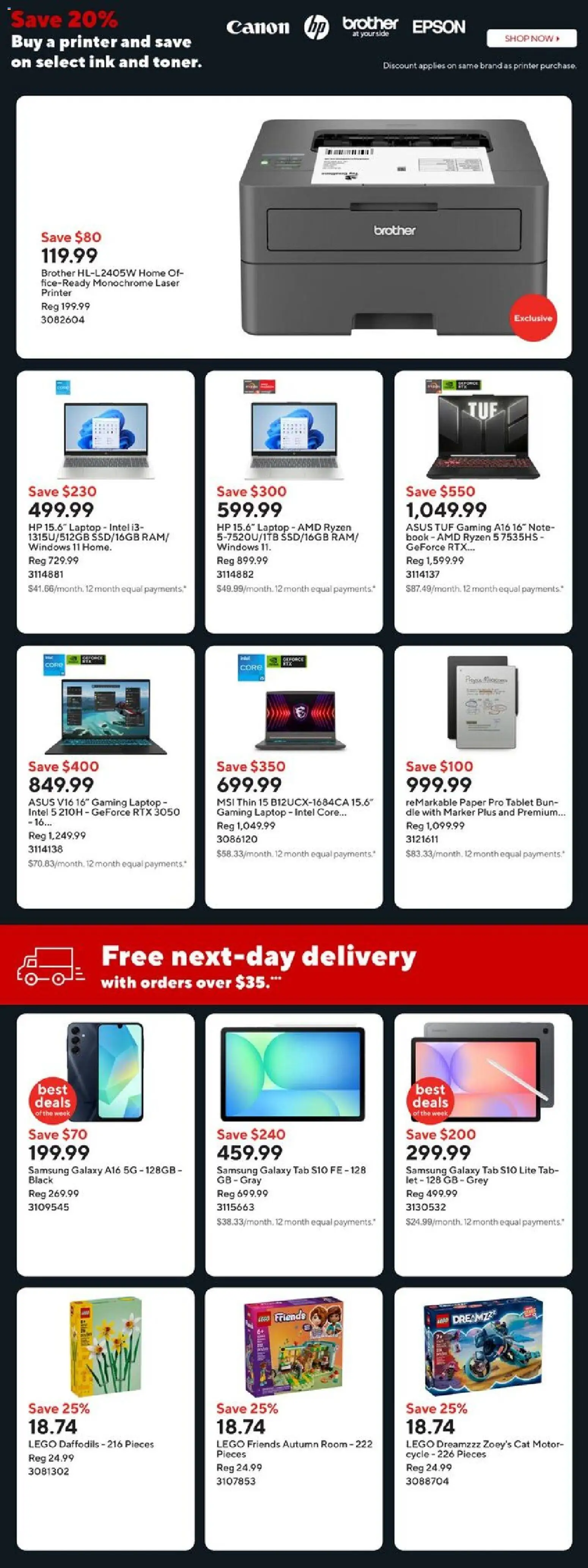 Staples flyer valid from 21.11.2025 | Page: 2
