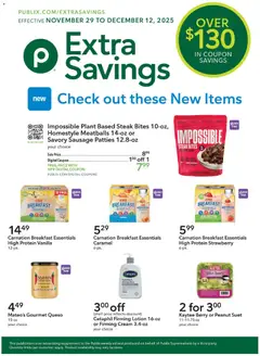 Preview of Publix weekly ads valid from 29.11.2025