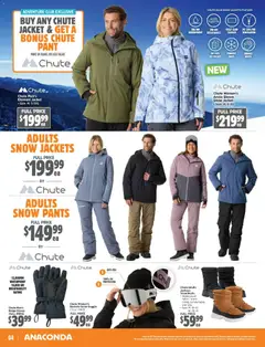 Preview of Anaconda catalogue - valid from 20.04.2026 | Page: 4 | Products: Powder, Jacket, Pants, Boots