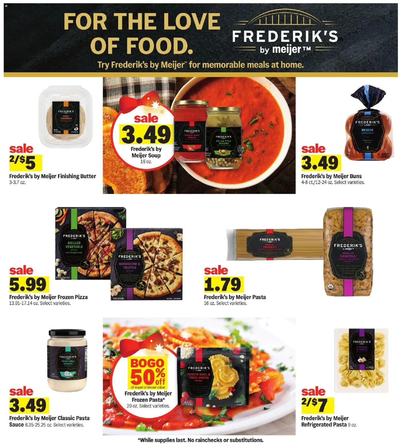 Meijer Weekly Ad - MI - valid from 12.11.2025 | Page: 21 | Products: Butter, Cheese, Sauce, Garlic