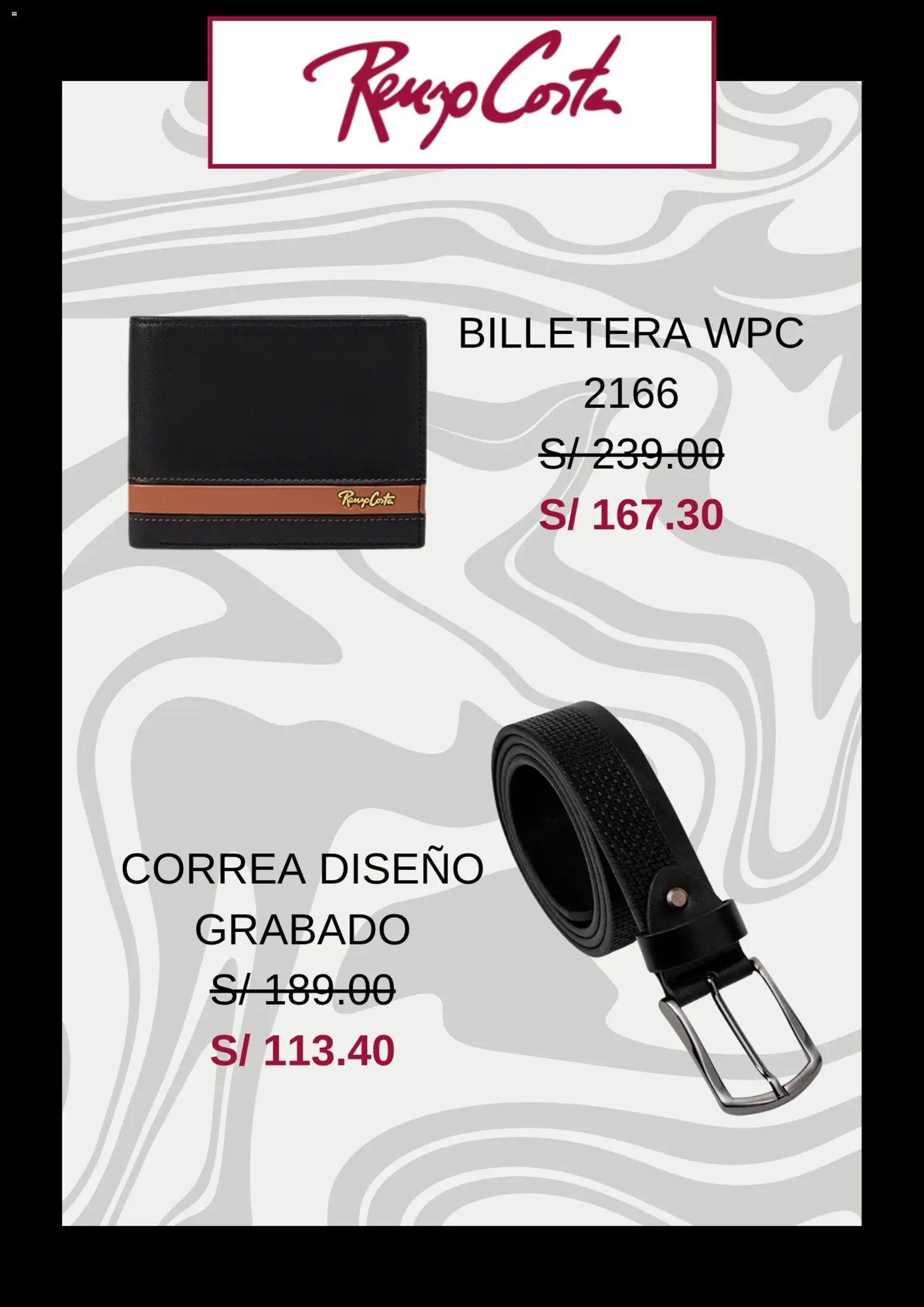 Catálogo Renzo Costa válido desde 27.10.2025 | Página: 4 | Productos: Billetera