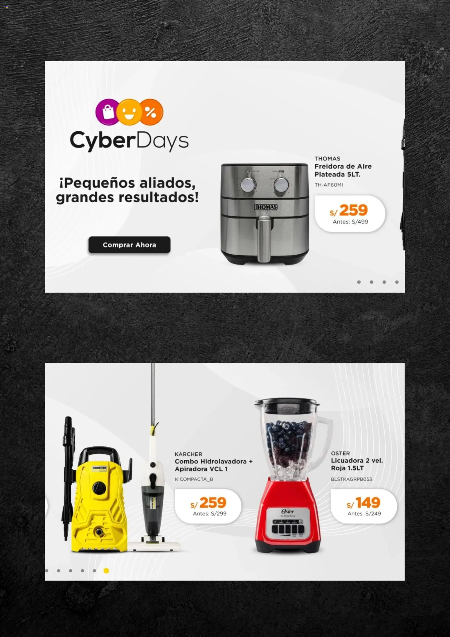 Catálogo La Curacao válido desde 27.10.2025 | Página: 8 | Productos: Freidora, Licuadora
