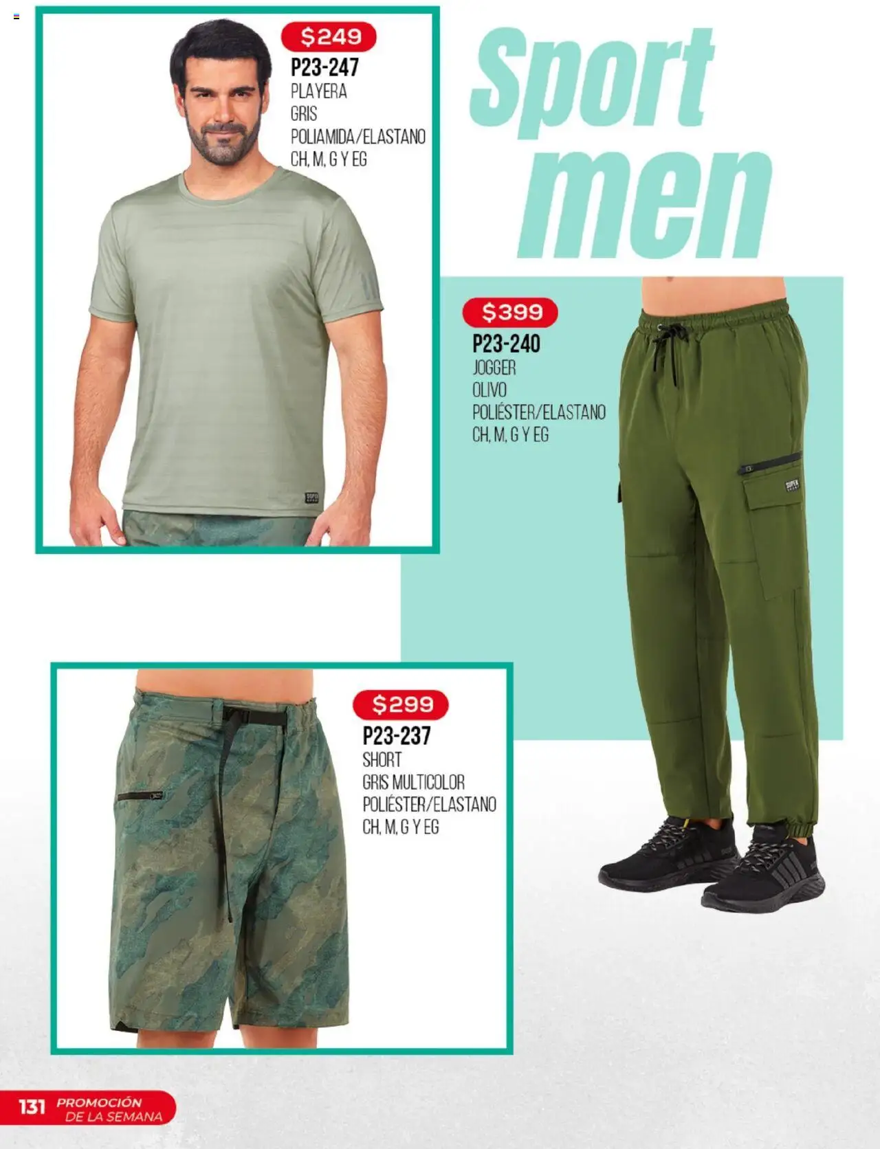 Nuevas ofertas de Cklass válidas en toda la República Mexicana desde el 01.10.2025. ¡Encuentra las mejores ofertas en Cklass - Catálogo Promoción De La Semana! | Página: 132 | Productos: Playera, Short