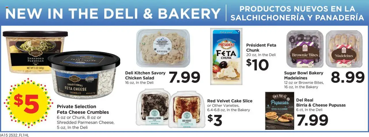 Food 4 Less Weekly Ad - valid from 10.09.2025 | Page: 6 | Products: Bakery, Cheese, Cookies, Salad