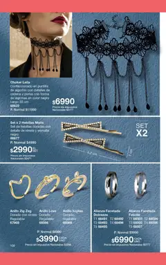 Vista previa Gigot - CAMPAÑA 05 válido desde el 28.02.2026 | Página: 106 | Productos: Algodón, Moño, Anillo, Cadena