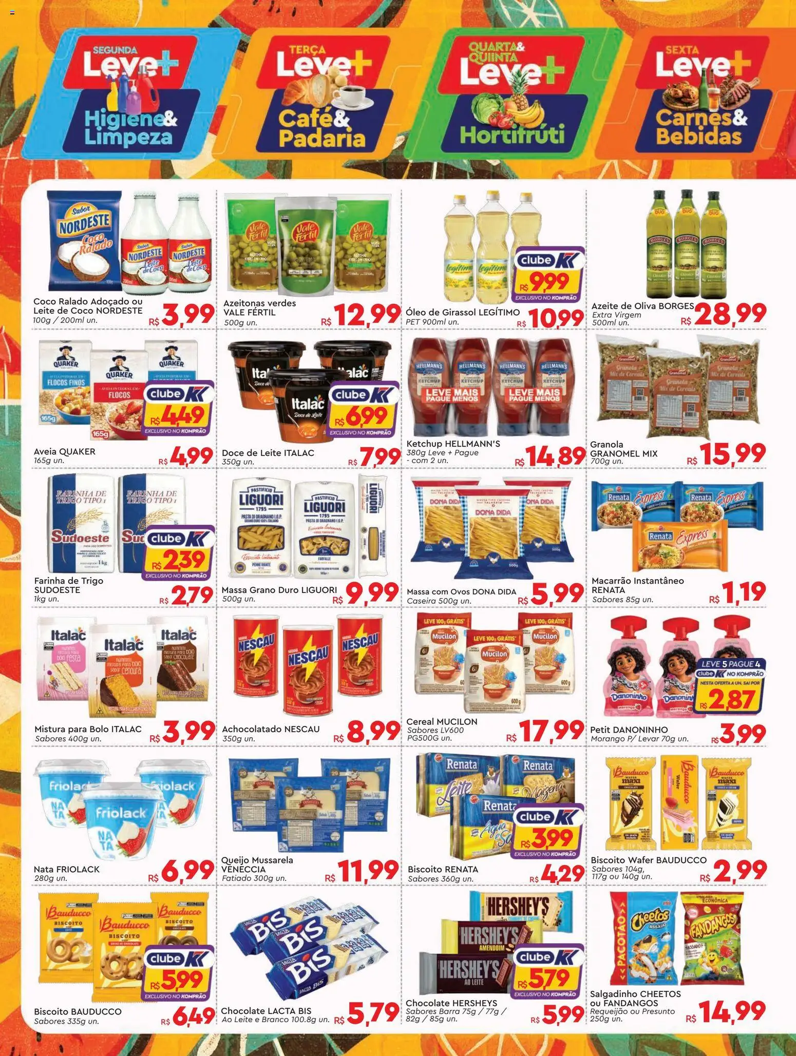 Komprao Atacadista Folheto - válido de 16.02.2026 | Página: 2 | Produtos: Azeitonas, Queijo, Cenoura, Mucilon