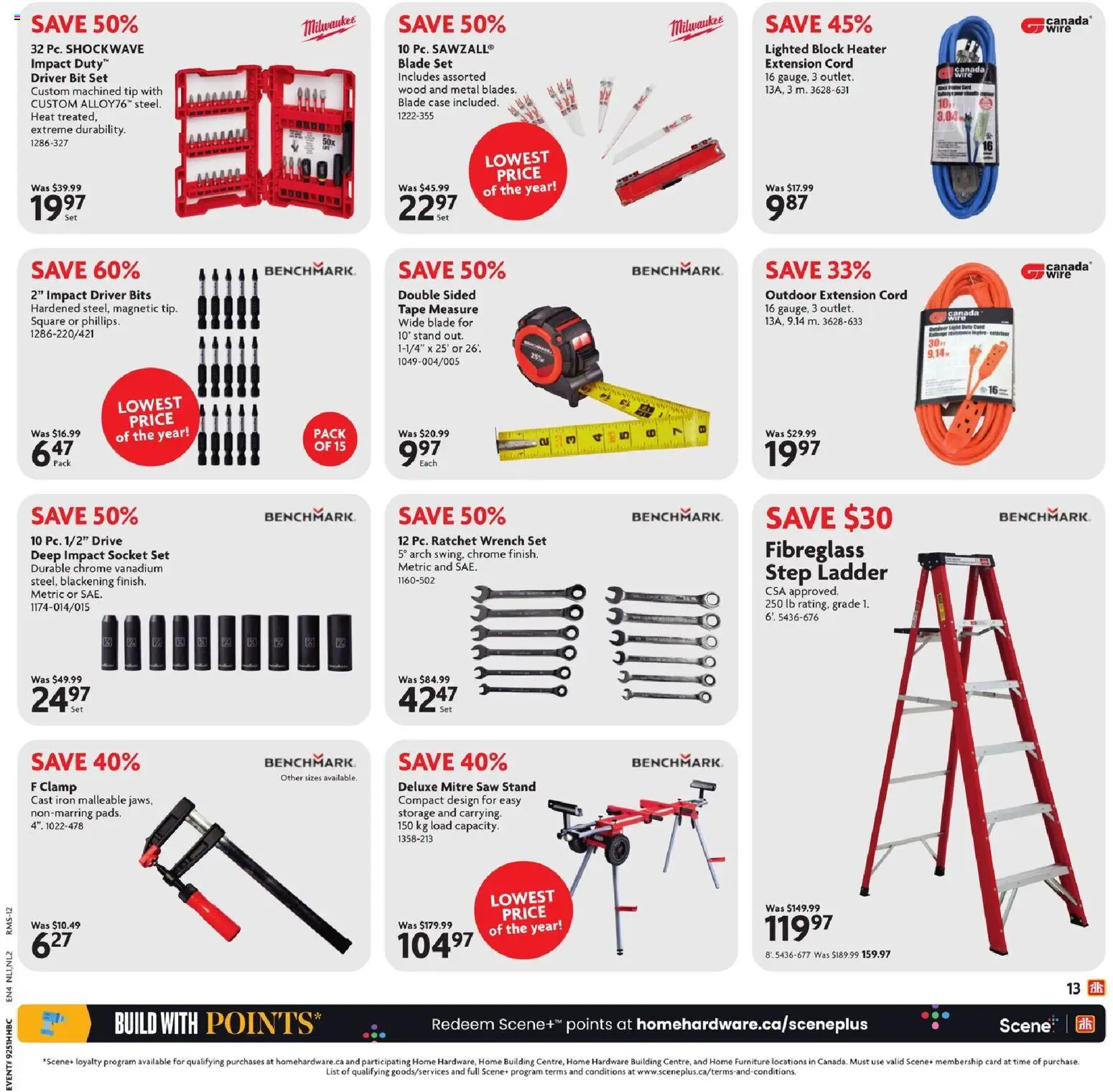 Home Hardware flyer valid from 18.12.2025 | Page: 15 | Products: Case, Iron, Socket