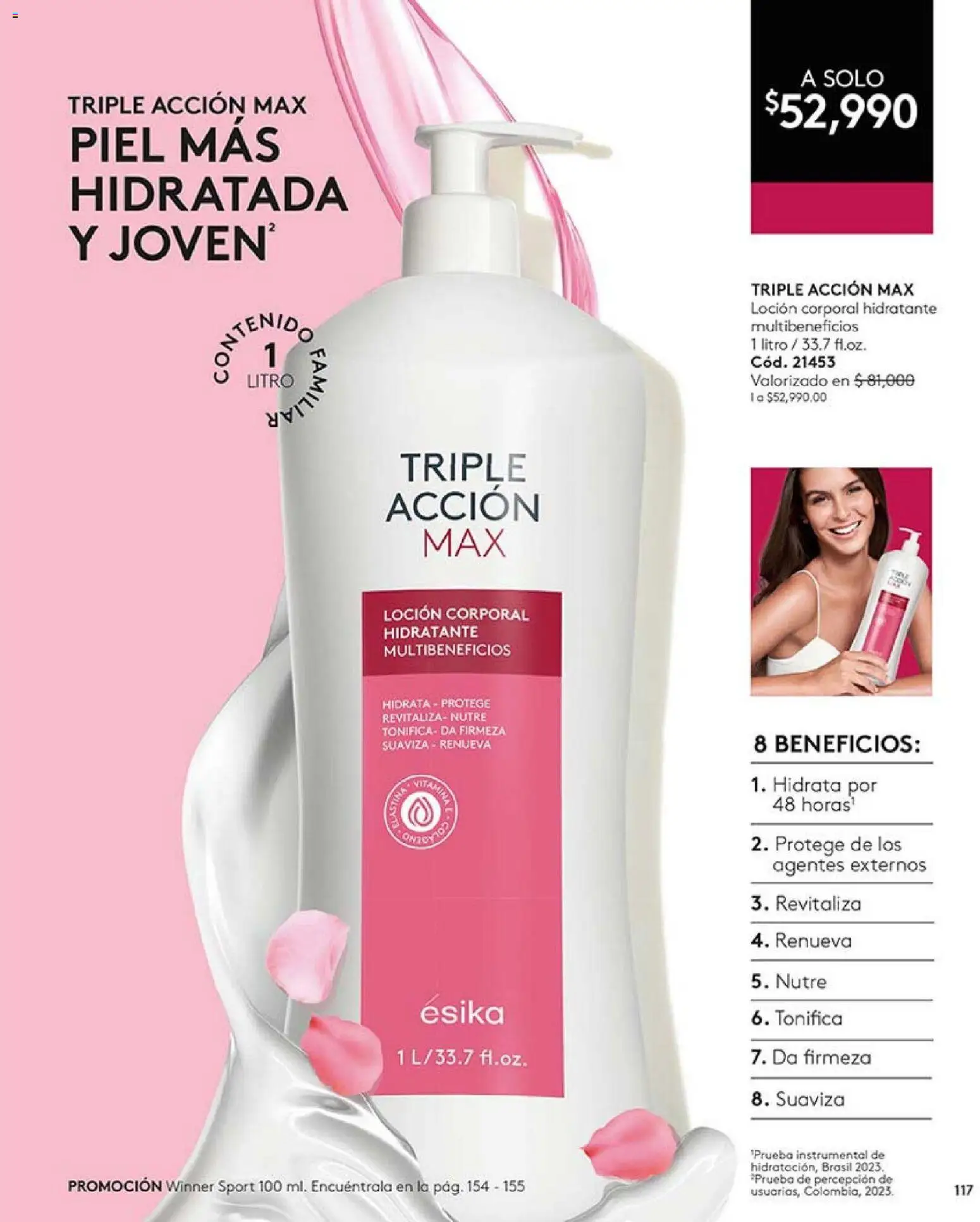 Ésika revista - valida desde el 20.02.2026 | Página: 117 | Productos: Loción