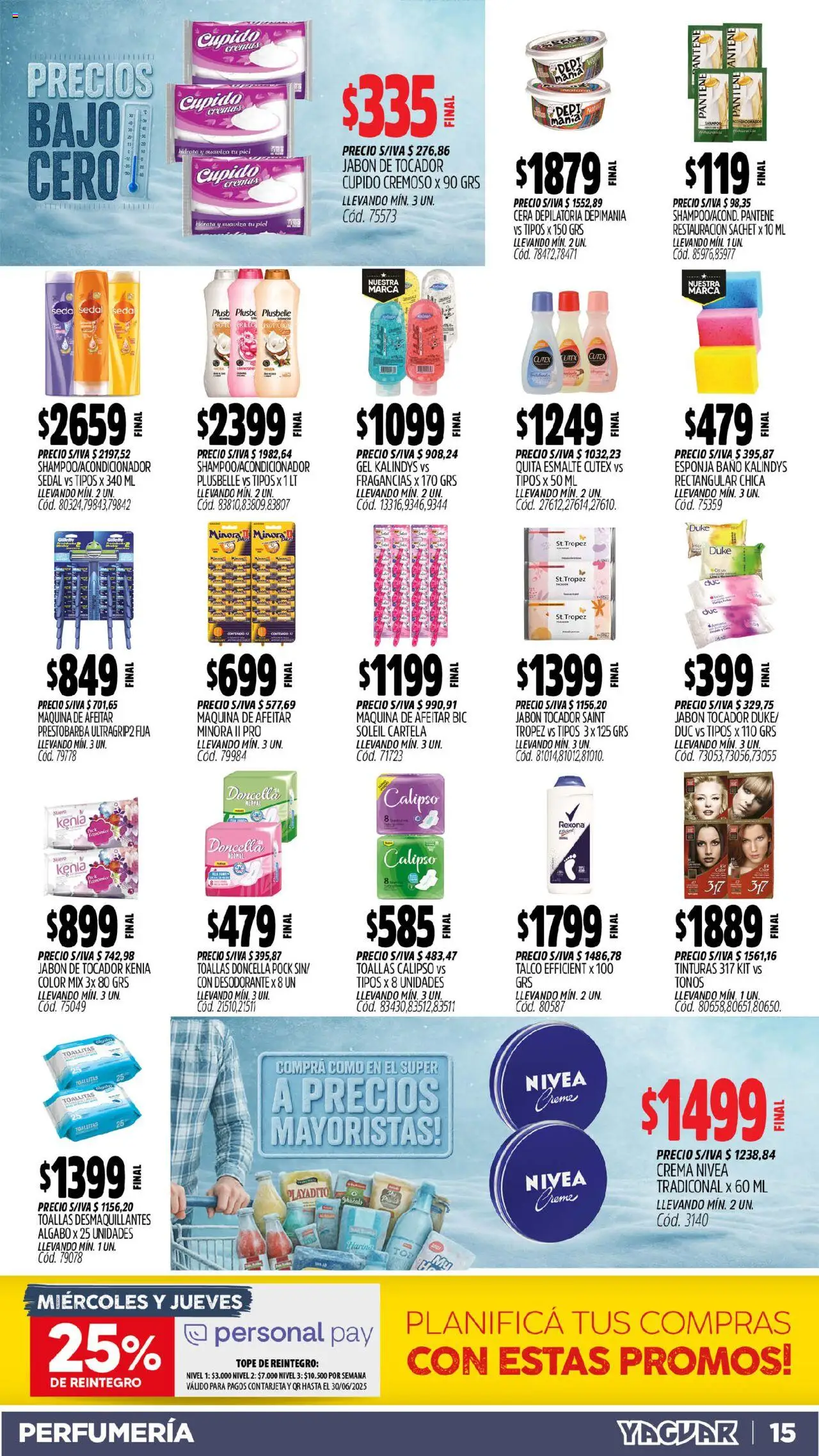 Yaguar - Chaco │ válido desde el 16.06.2025 | Página: 14 | Productos: Harina, Shampoo, Esponja, Cera