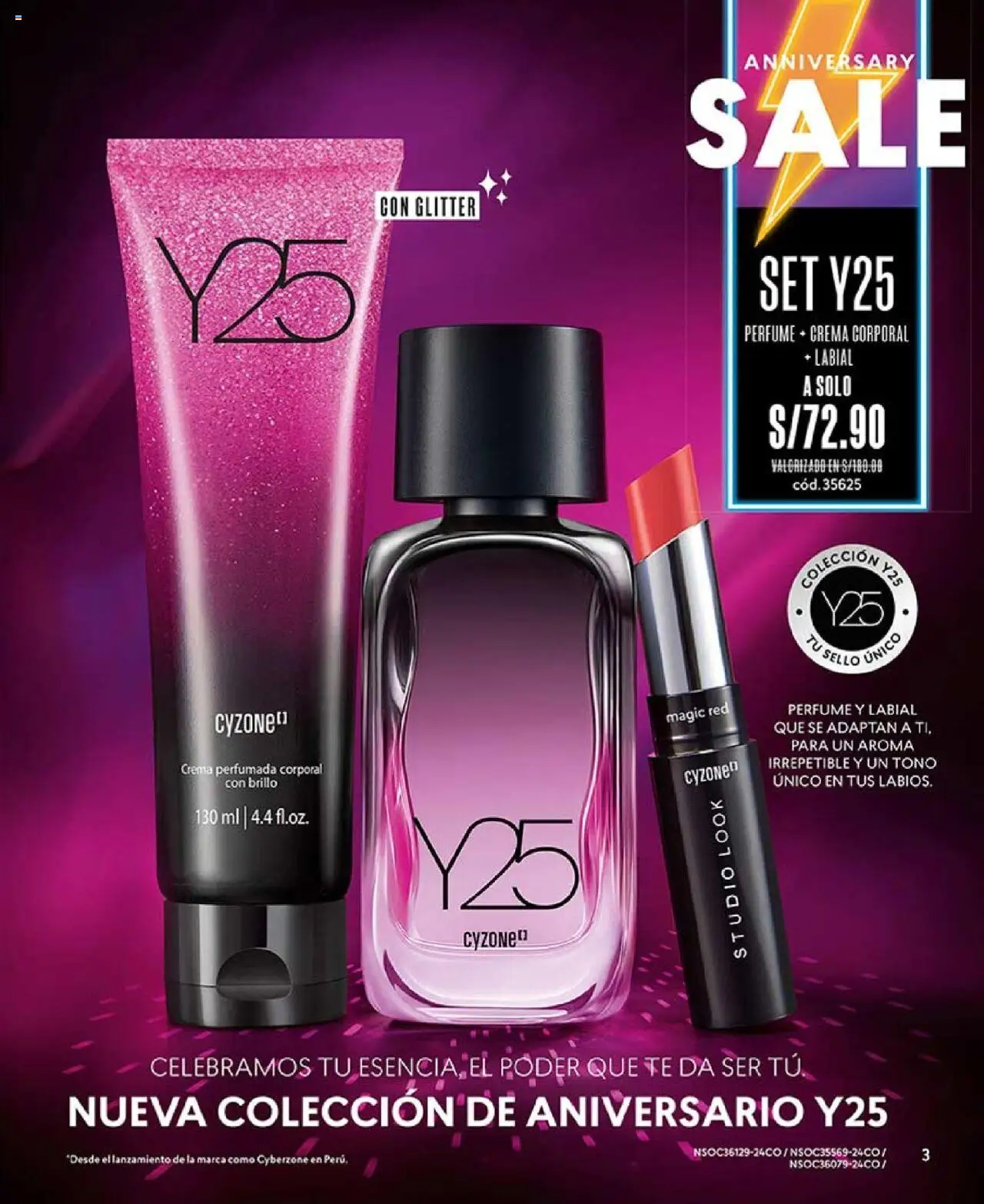 Catálogo CyZone válido desde 27.05.2025 | Página: 3 | Productos: Té, Crema, Perfume