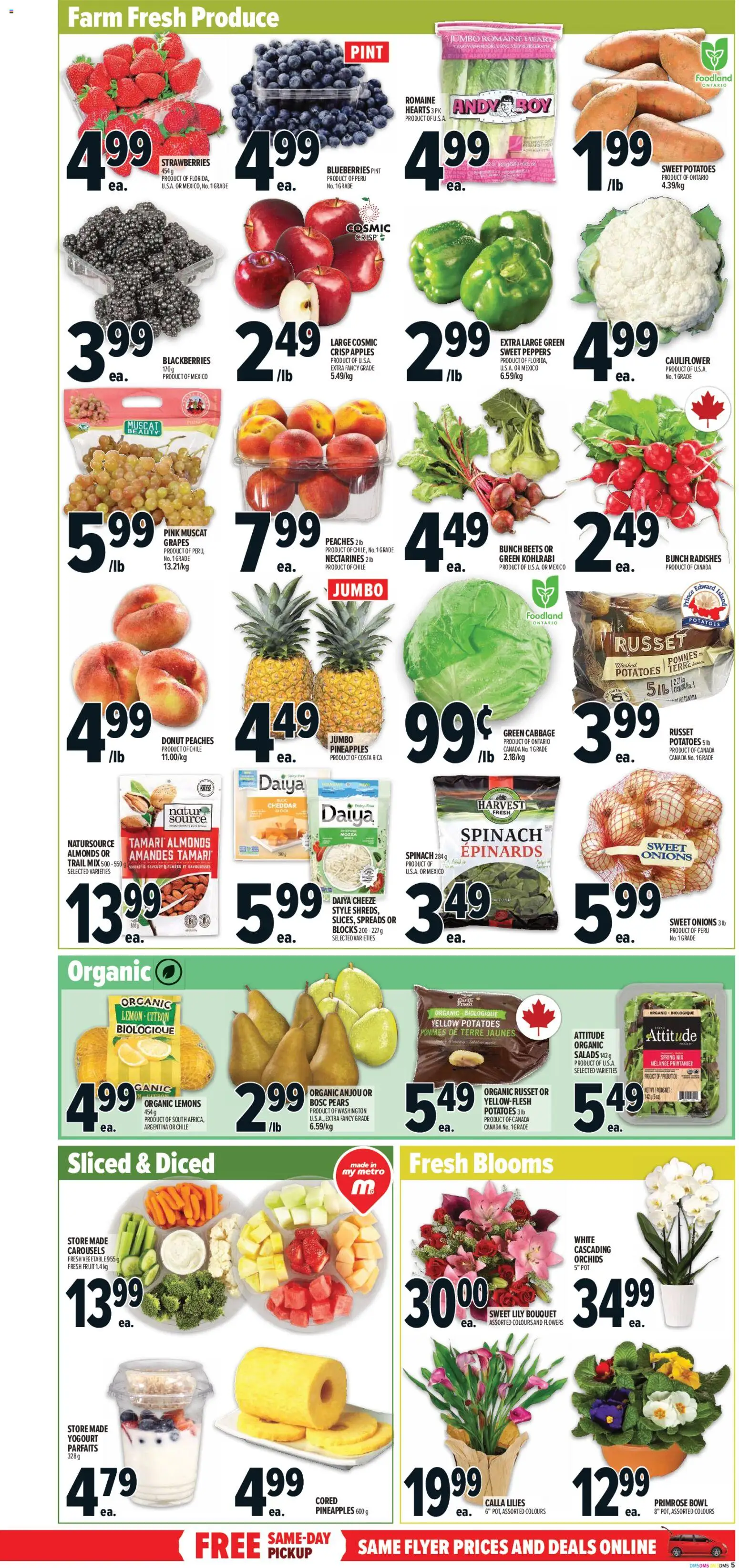 Metro flyer valid from 22.01.2026 | Page: 8 | Products: Strawberries, Potatoes, Apples