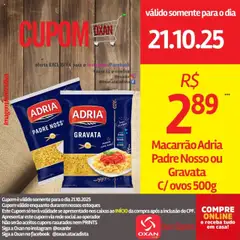 Oxan Atacadista - Ofertas da semana - Pré-Visualização do folheto da loja Oxan Atacadista, válido de 21.10.2025 | Página: 13 | Produtos: Gravata, Ovos, Macarrão, Massa